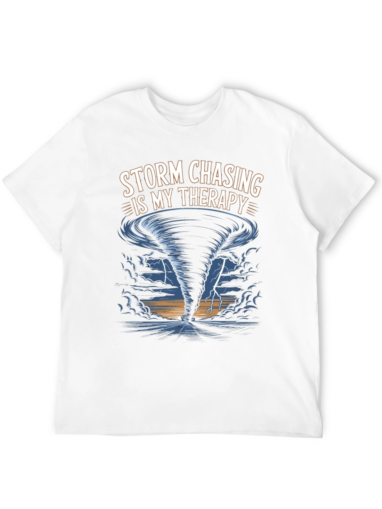Storm Chasing Therapy Graphic Tee