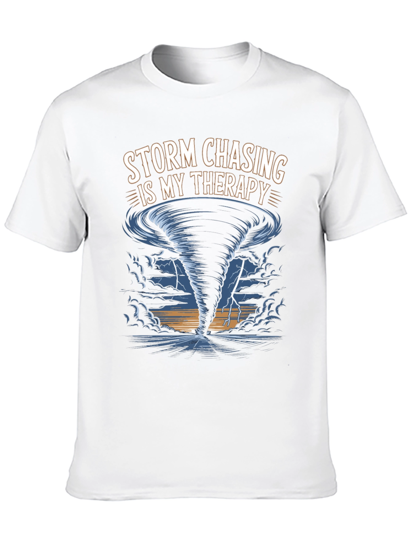 Storm Chasing Therapy Graphic Tee