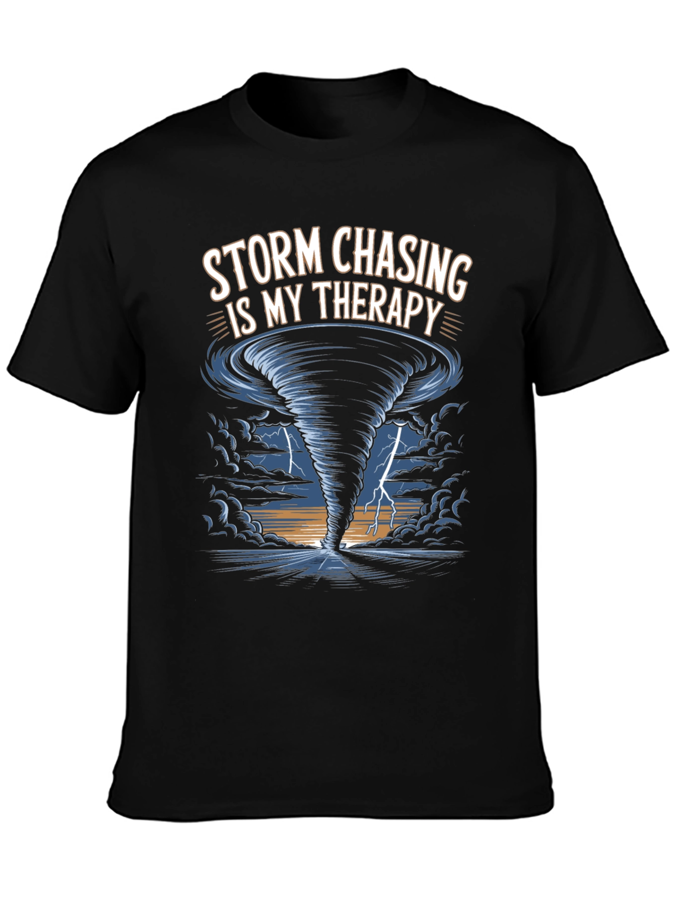 Storm Chasing Therapy Graphic Tee