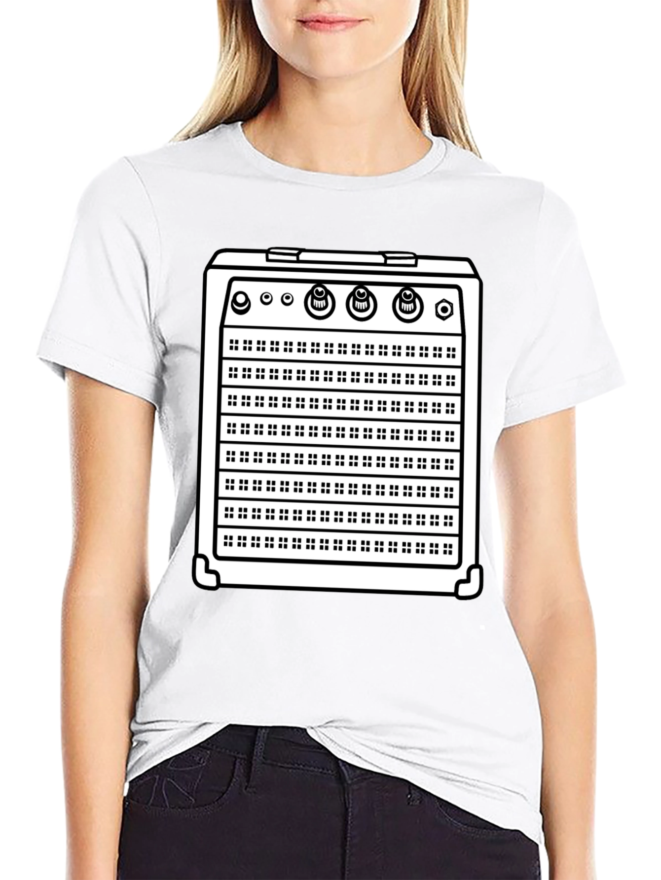 Amp Graphic Tee - Musicians Black T-Shirt
