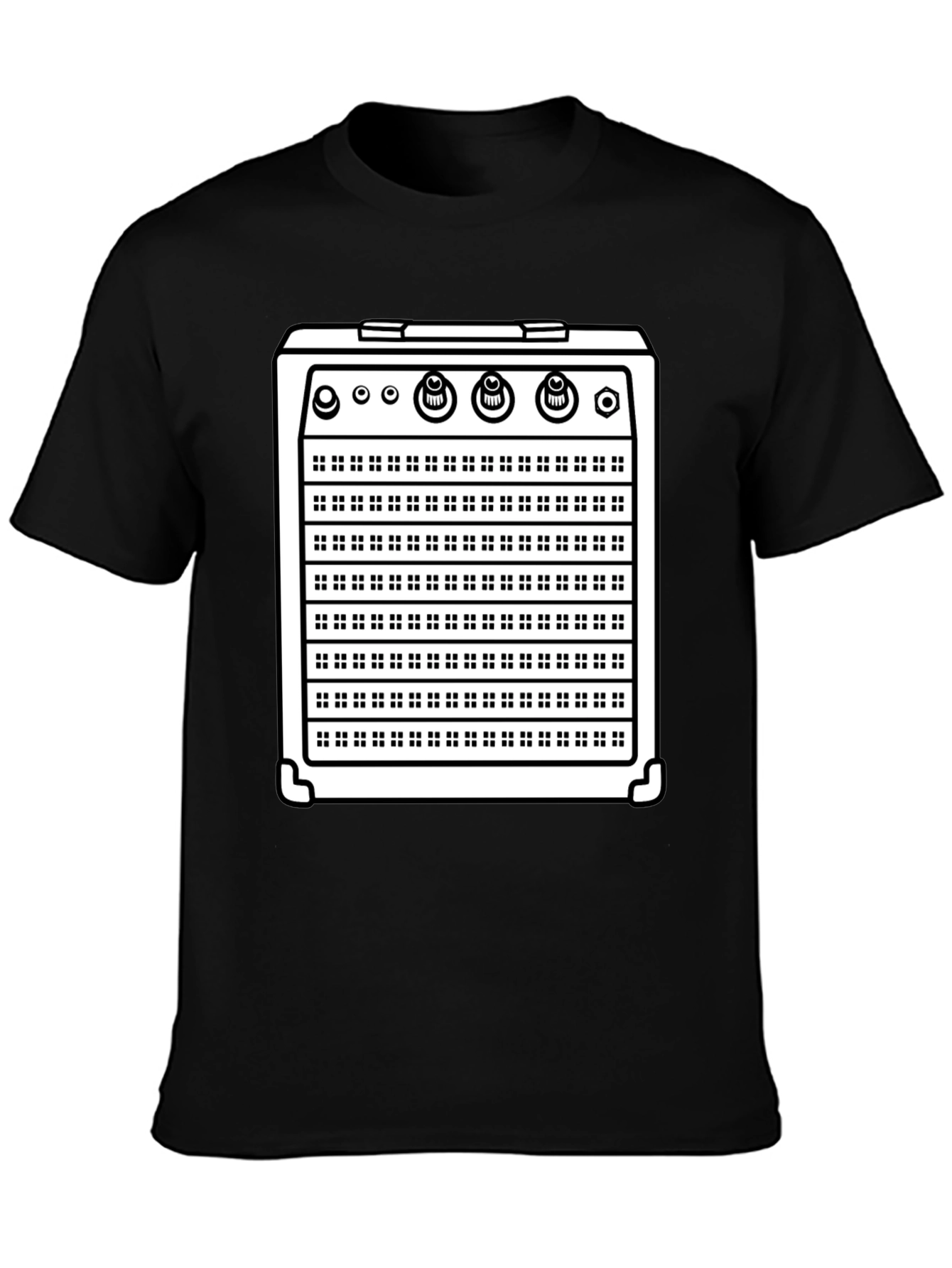 Amp Graphic Tee - Musicians Black T-Shirt