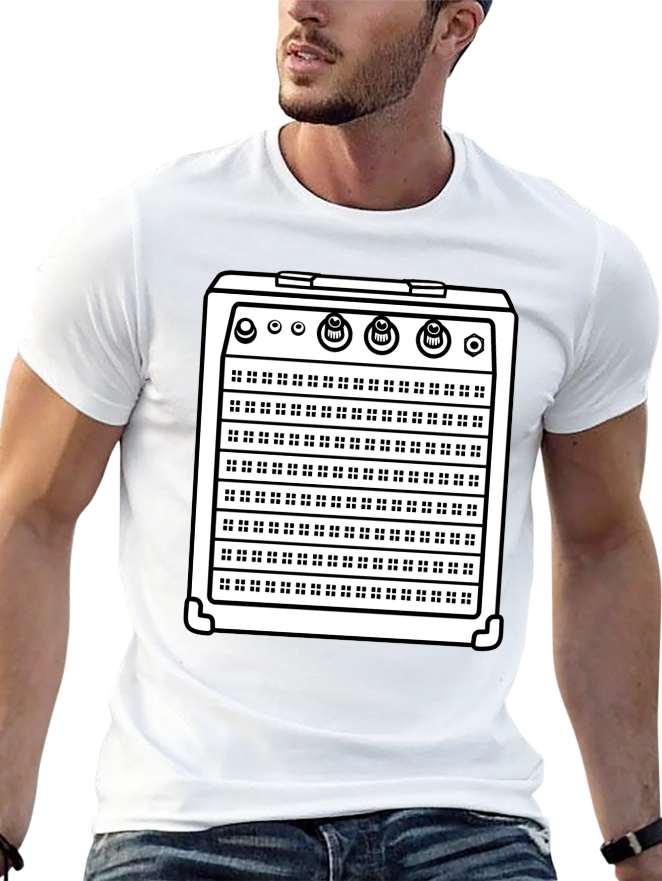 Amp Graphic Tee - Musicians Black T-Shirt