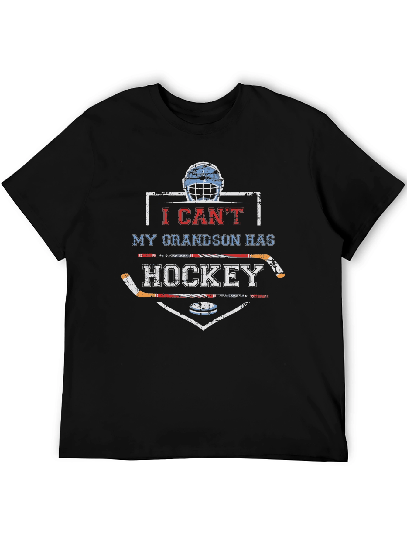 Grandson Hockey T-Shirt - I Cant I Have Hockey