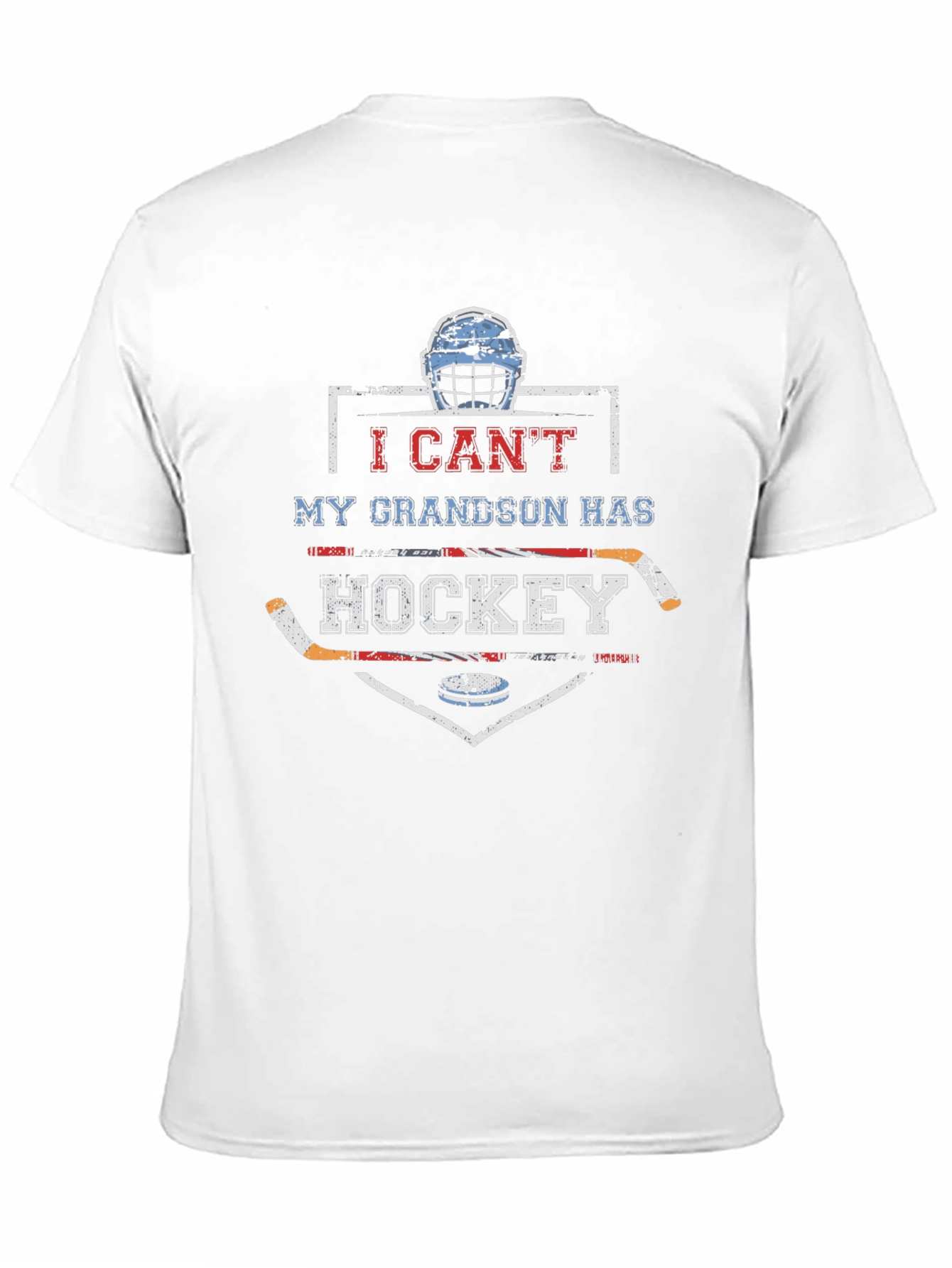 Grandson Hockey T-Shirt - I Cant I Have Hockey