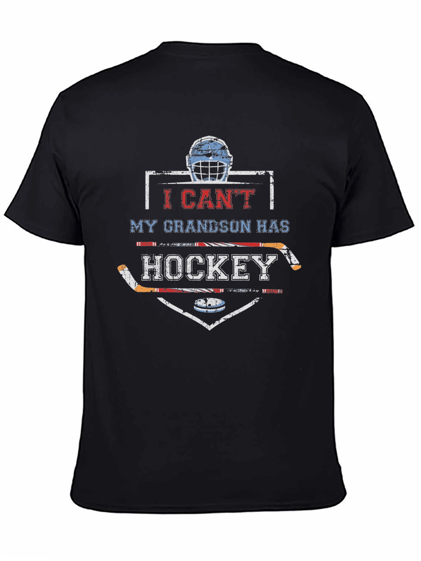 Grandson Hockey T-Shirt - I Cant I Have Hockey