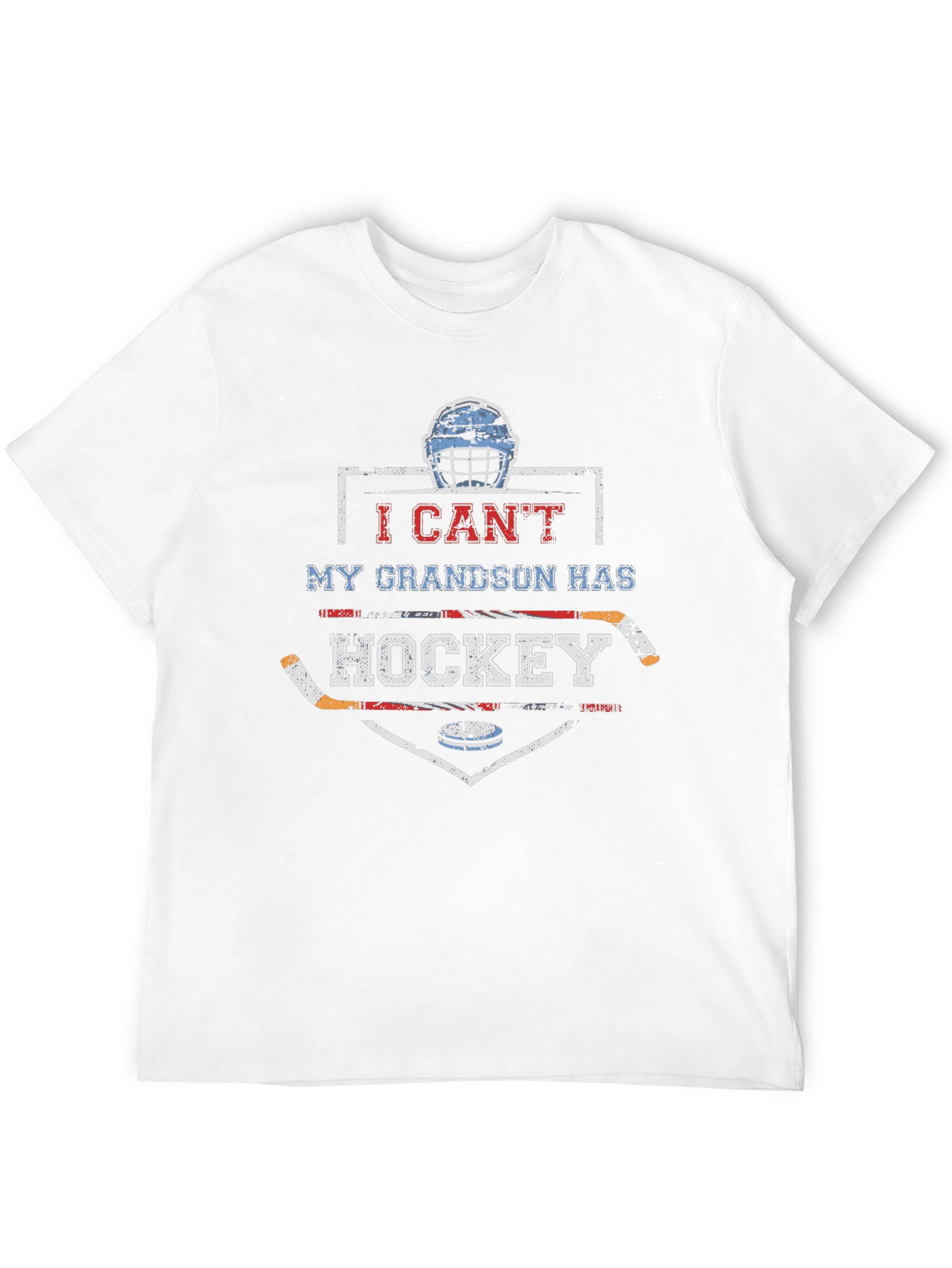 Grandson Hockey T-Shirt - I Cant I Have Hockey