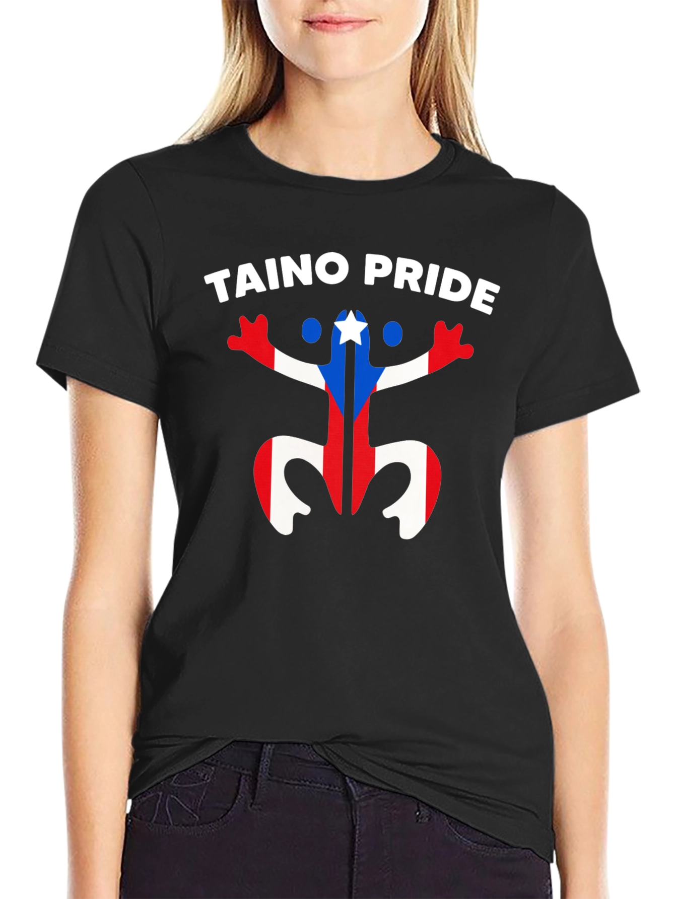 Taino Pride Puerto Rican Flag T-Shirt