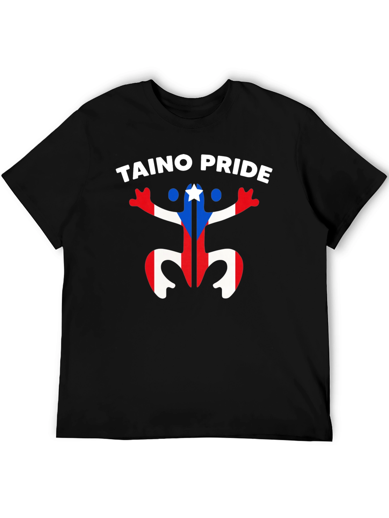 Taino Pride Puerto Rican Flag T-Shirt