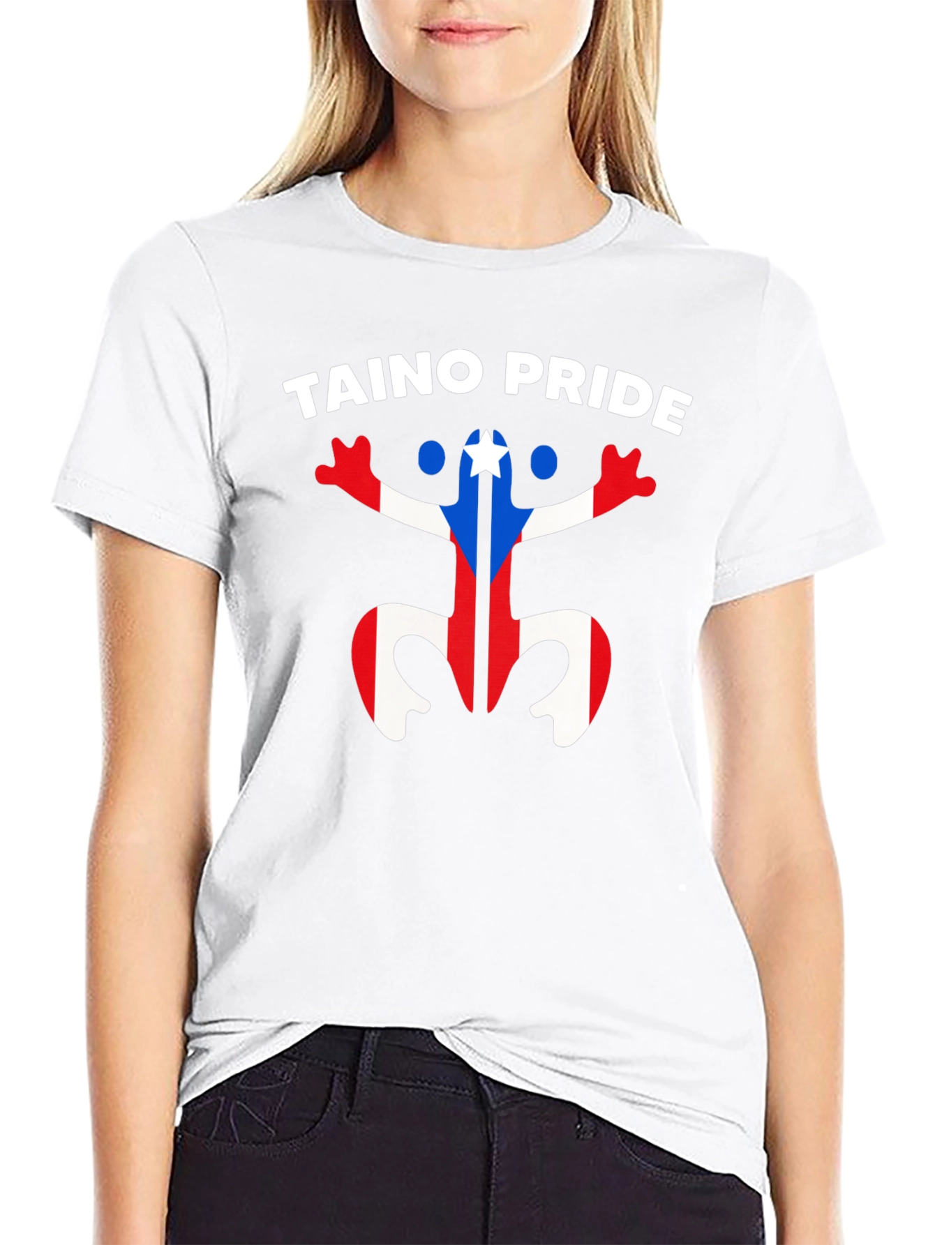 Taino Pride Puerto Rican Flag T-Shirt