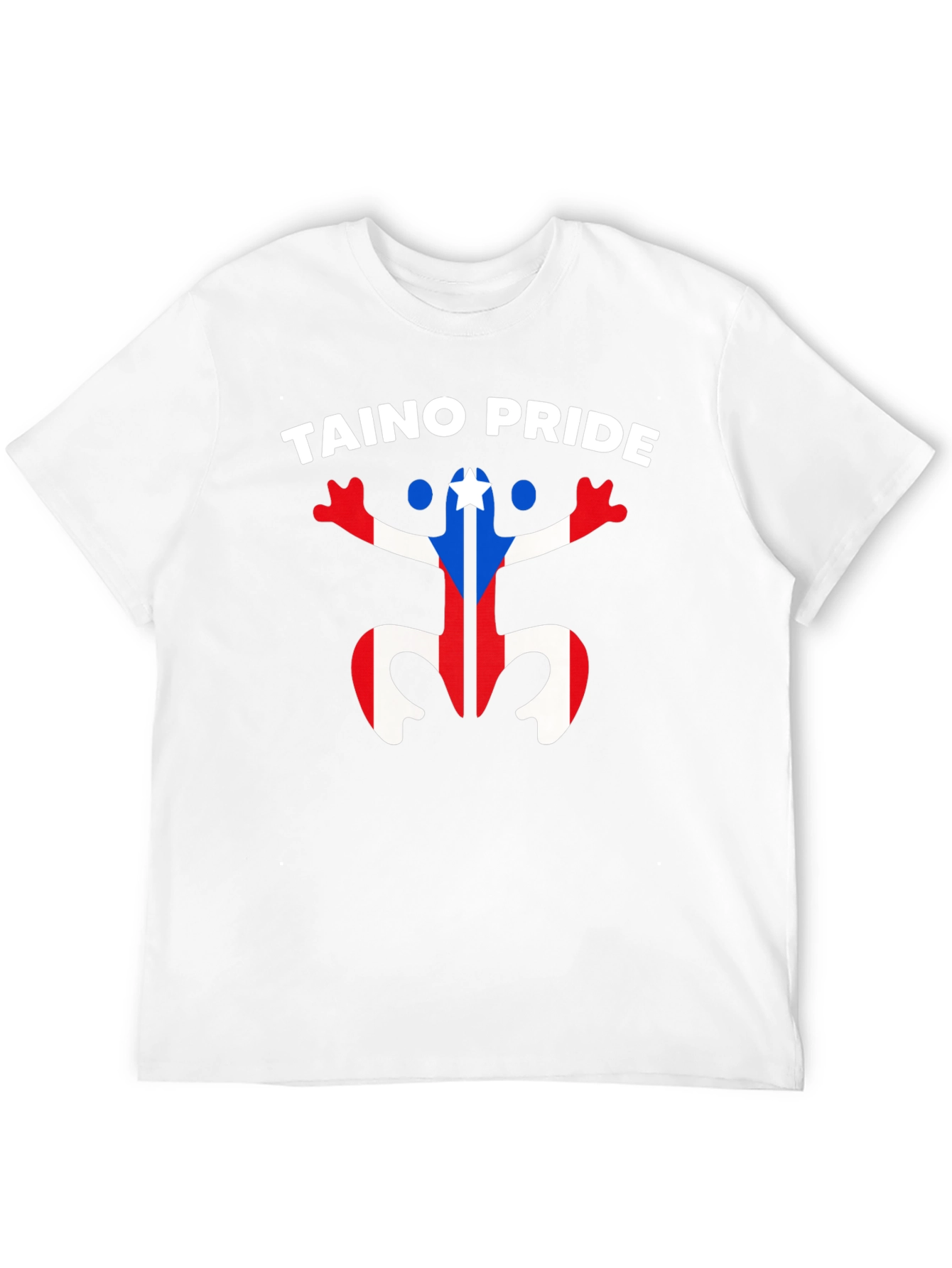 Taino Pride Puerto Rican Flag T-Shirt