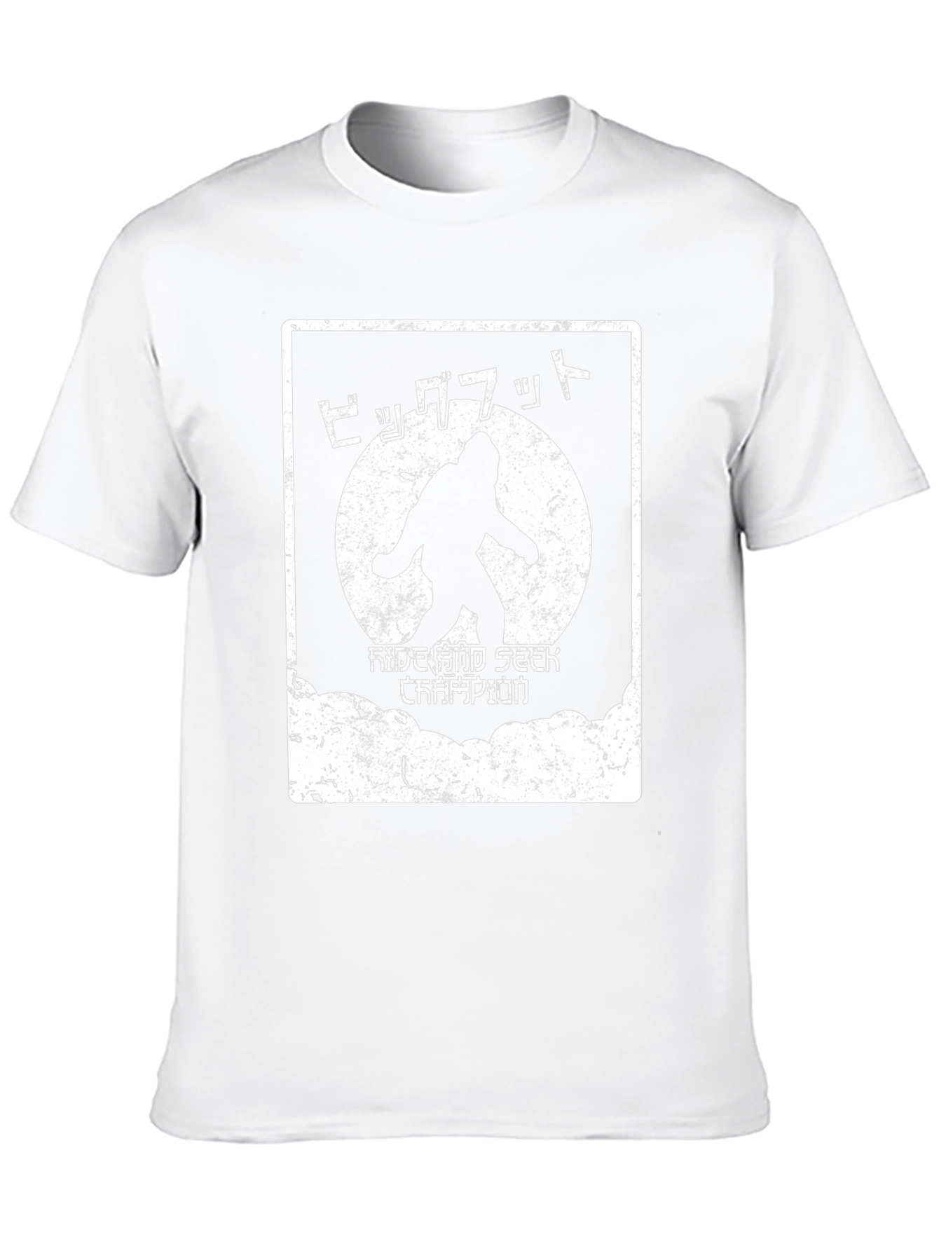 Bigfoot Hide & Seek Champion Black Graphic Tee