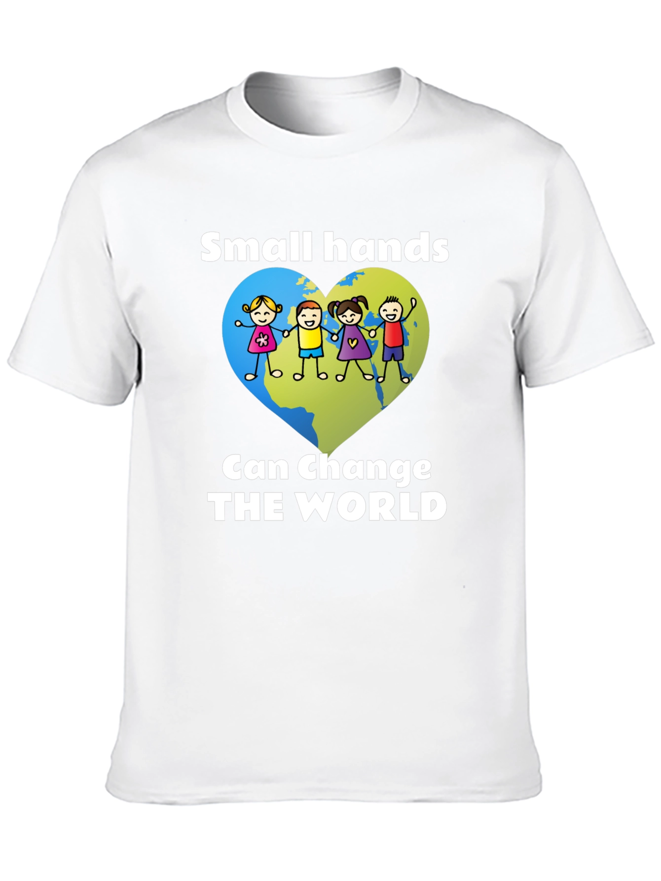 Small Hands Change the World Graphic Tee