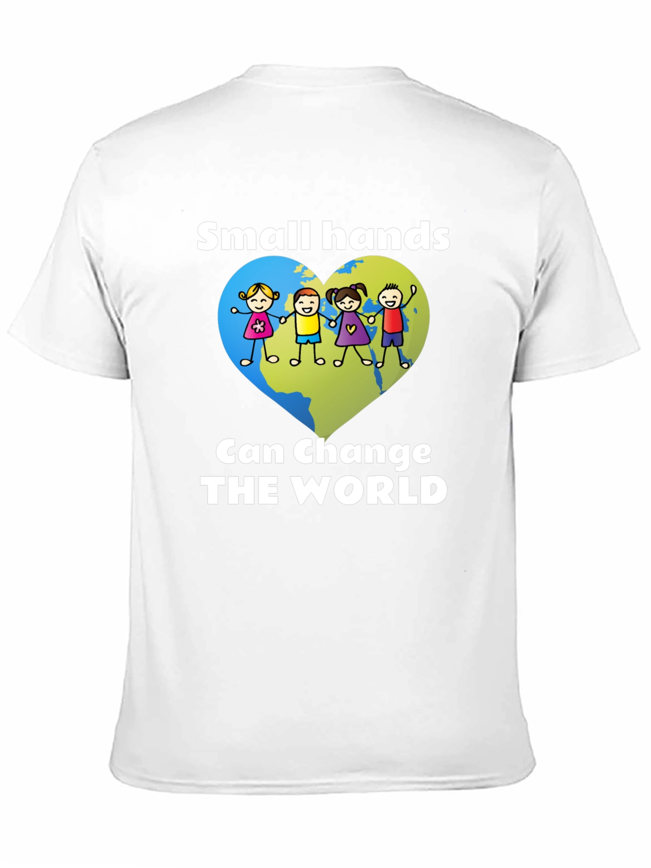 Small Hands Change the World Graphic Tee