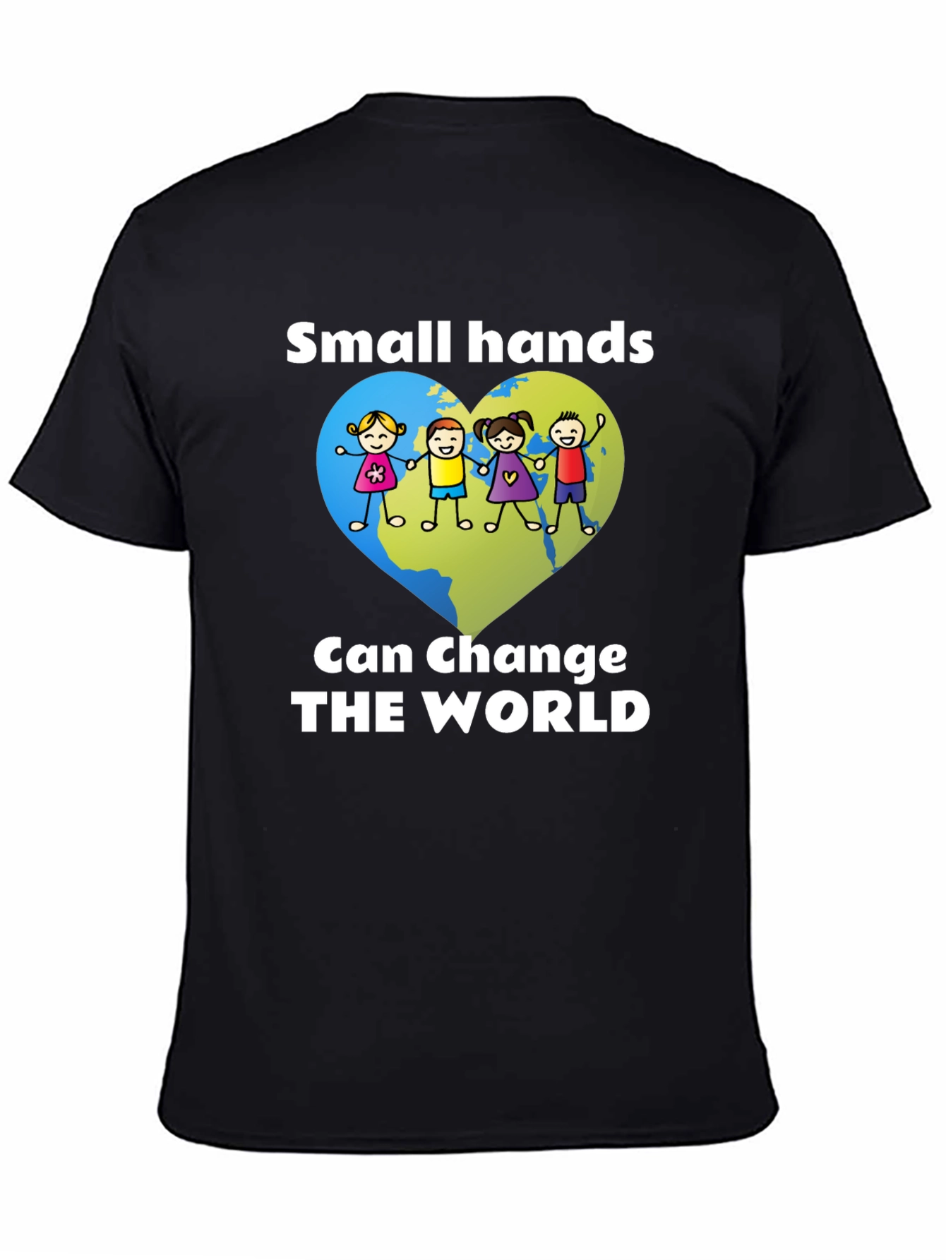 Small Hands Change the World Graphic Tee