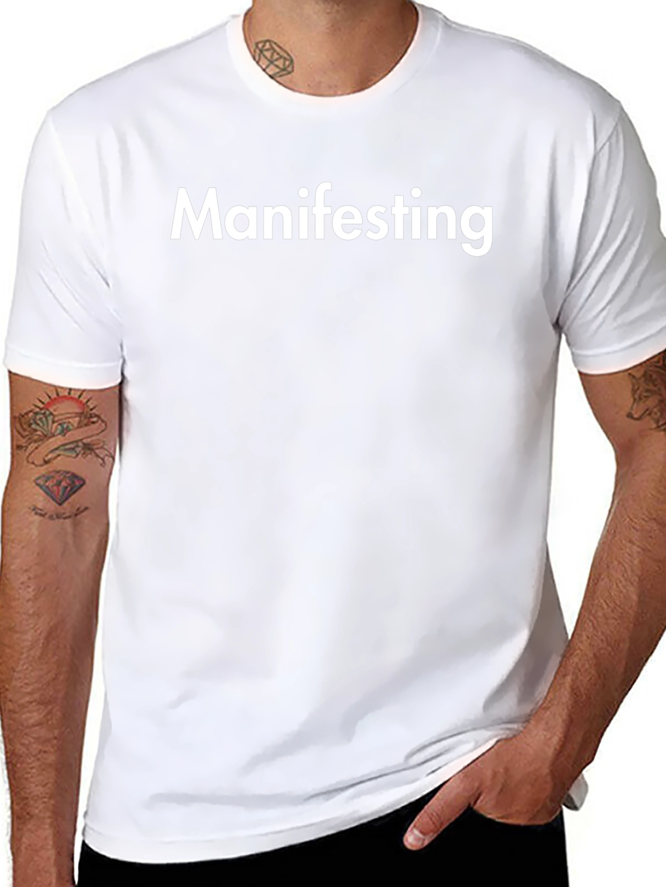 Manifesting Black T-Shirt