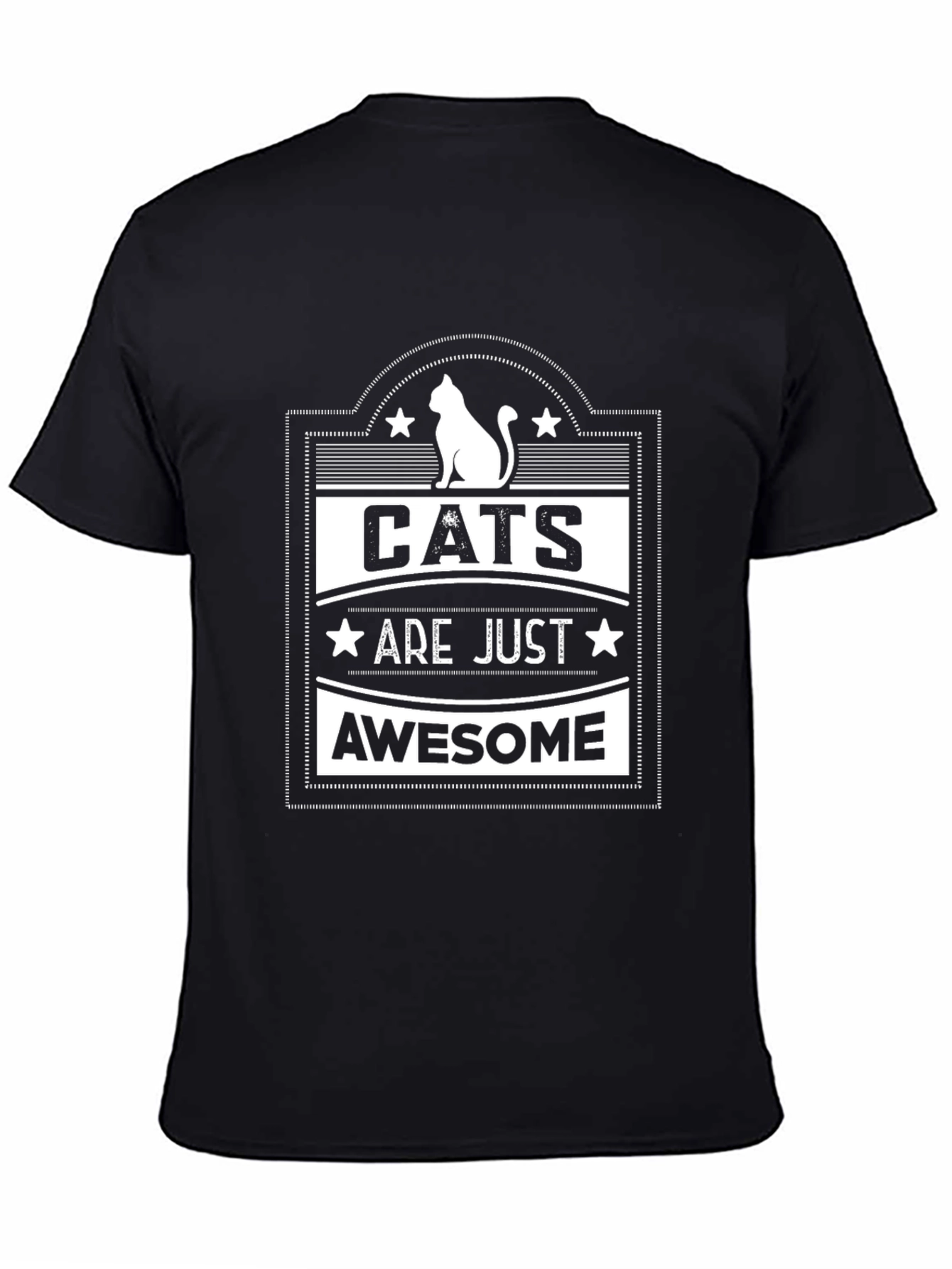 Cats Are Just Awesome Graphic T-Shirt