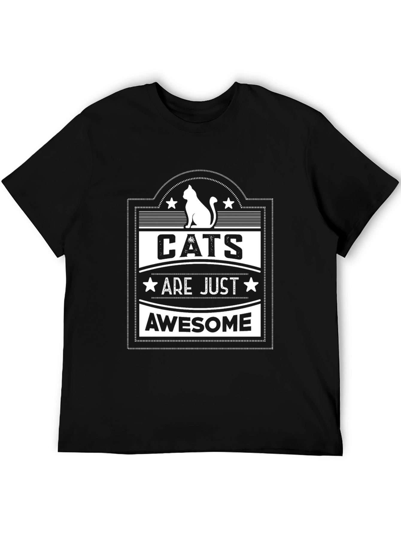 Cats Are Just Awesome Graphic T-Shirt