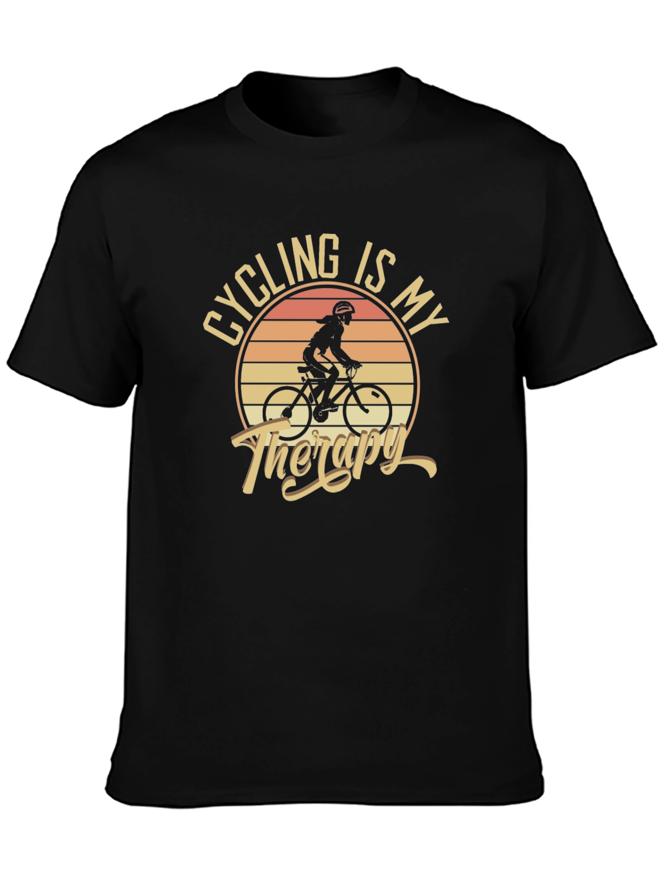 Cycling Is My Therapy T-Shirt