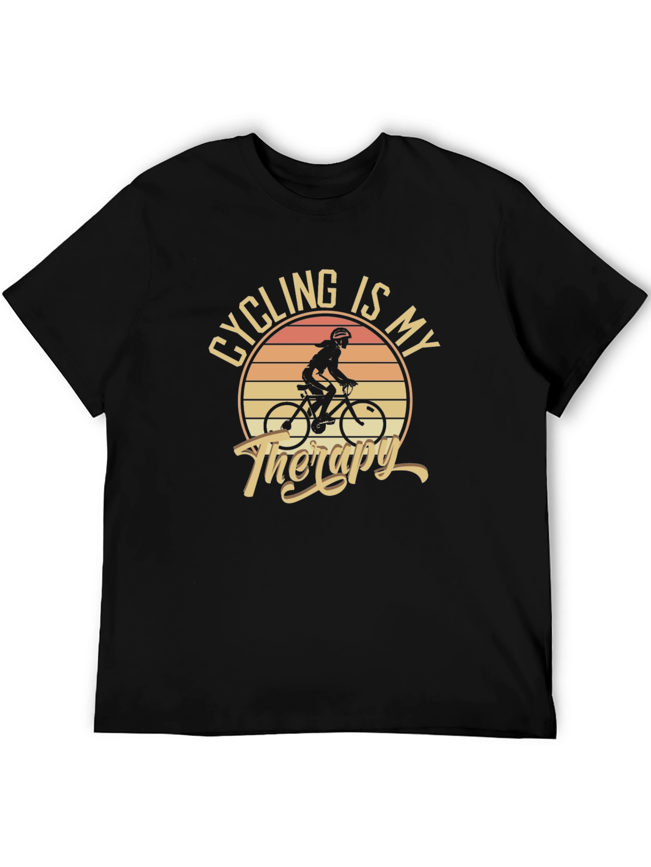 Cycling Is My Therapy T-Shirt