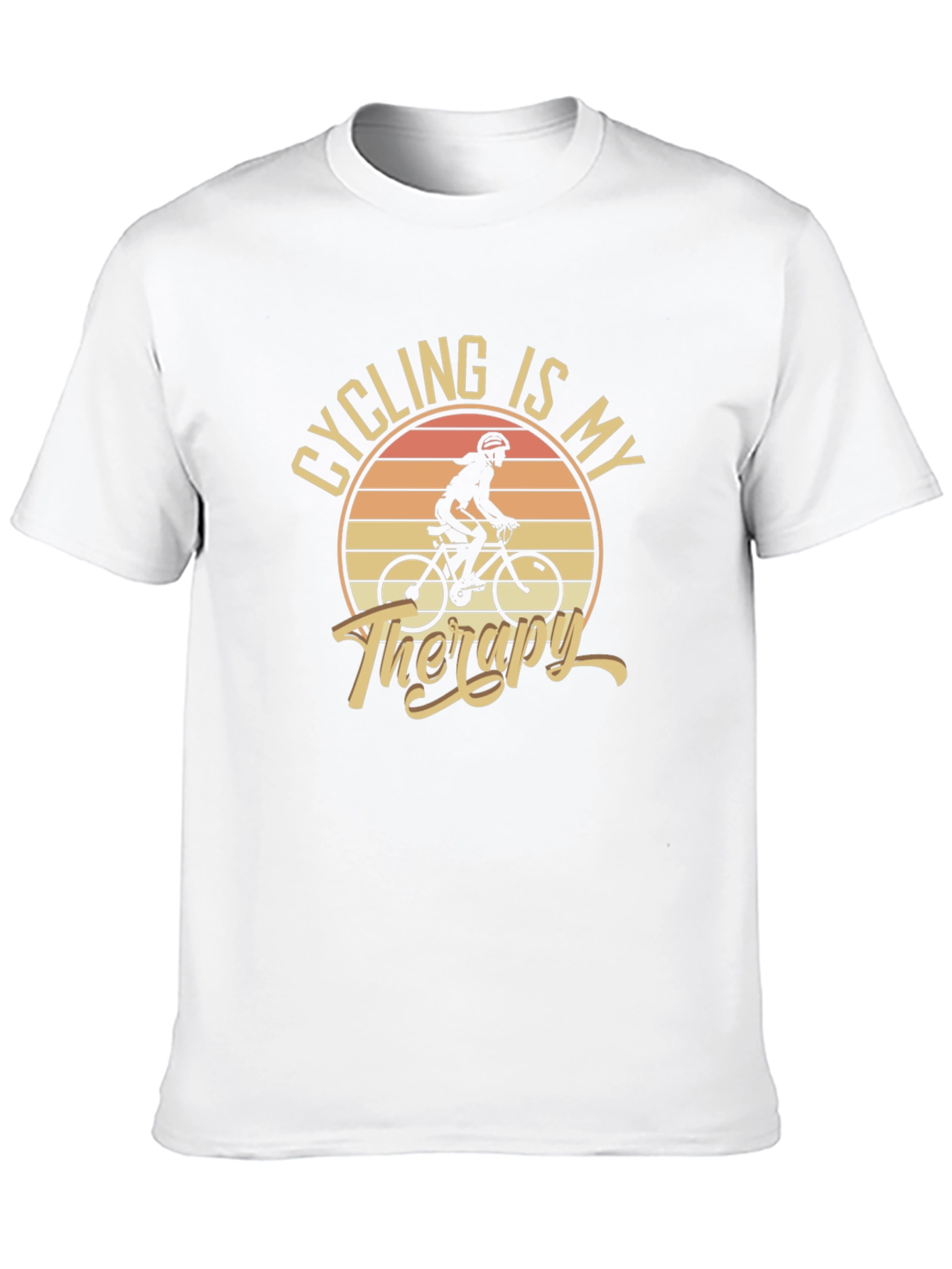 Cycling Is My Therapy T-Shirt