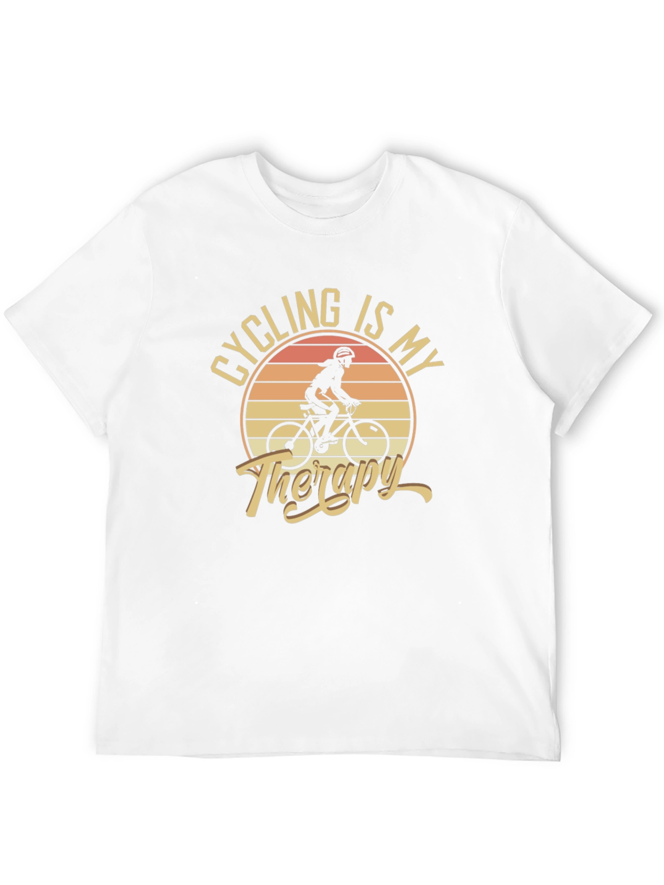 Cycling Is My Therapy T-Shirt