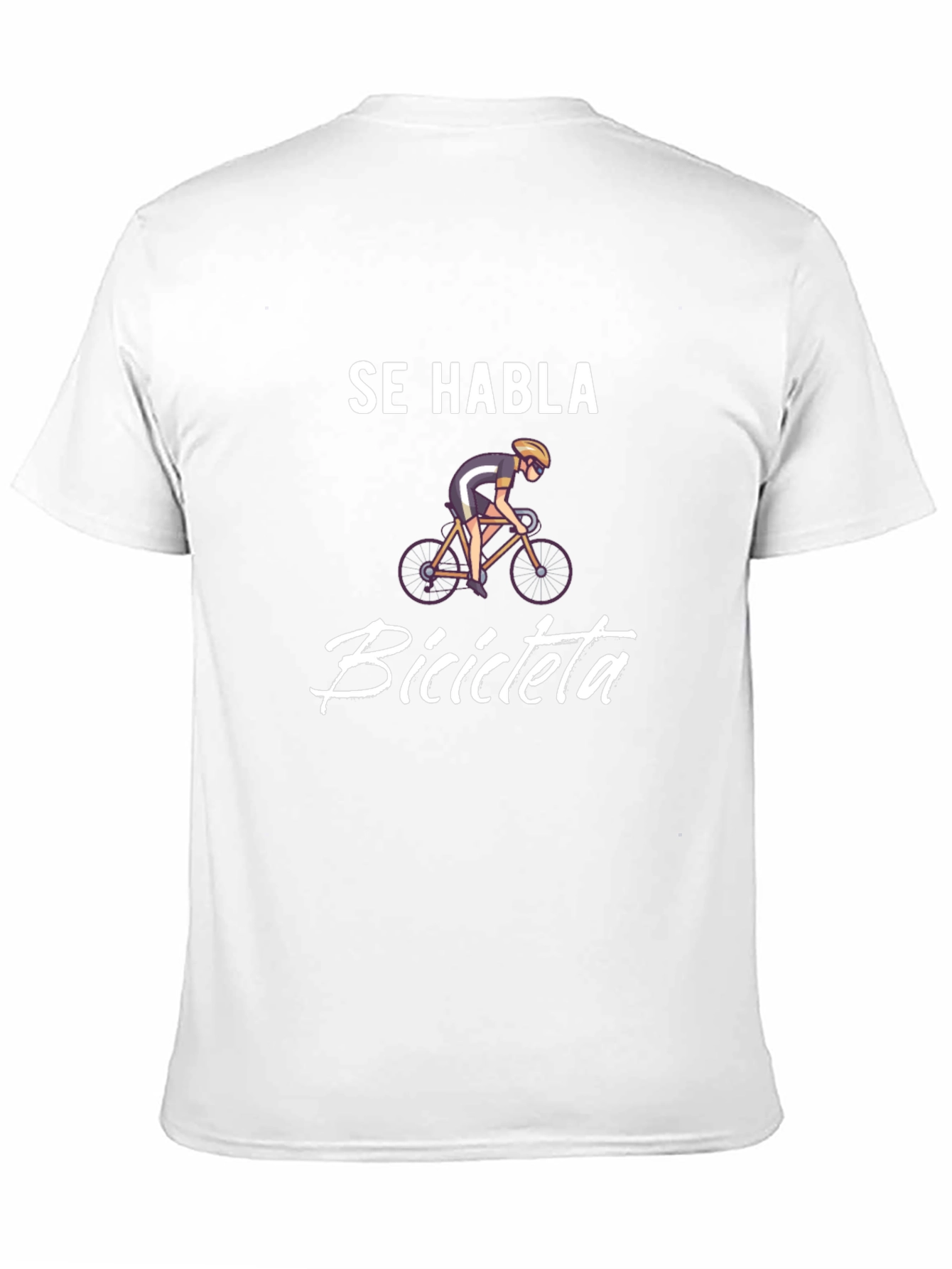 Se Habla Bicicleta T-Shirt - Cycling Enthusiast Tee