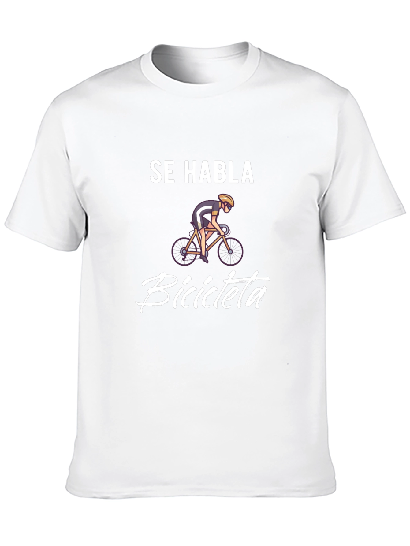 Se Habla Bicicleta T-Shirt - Cycling Enthusiast Tee