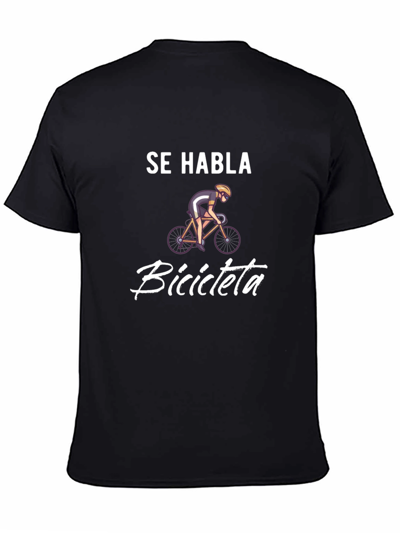 Se Habla Bicicleta T-Shirt - Cycling Enthusiast Tee