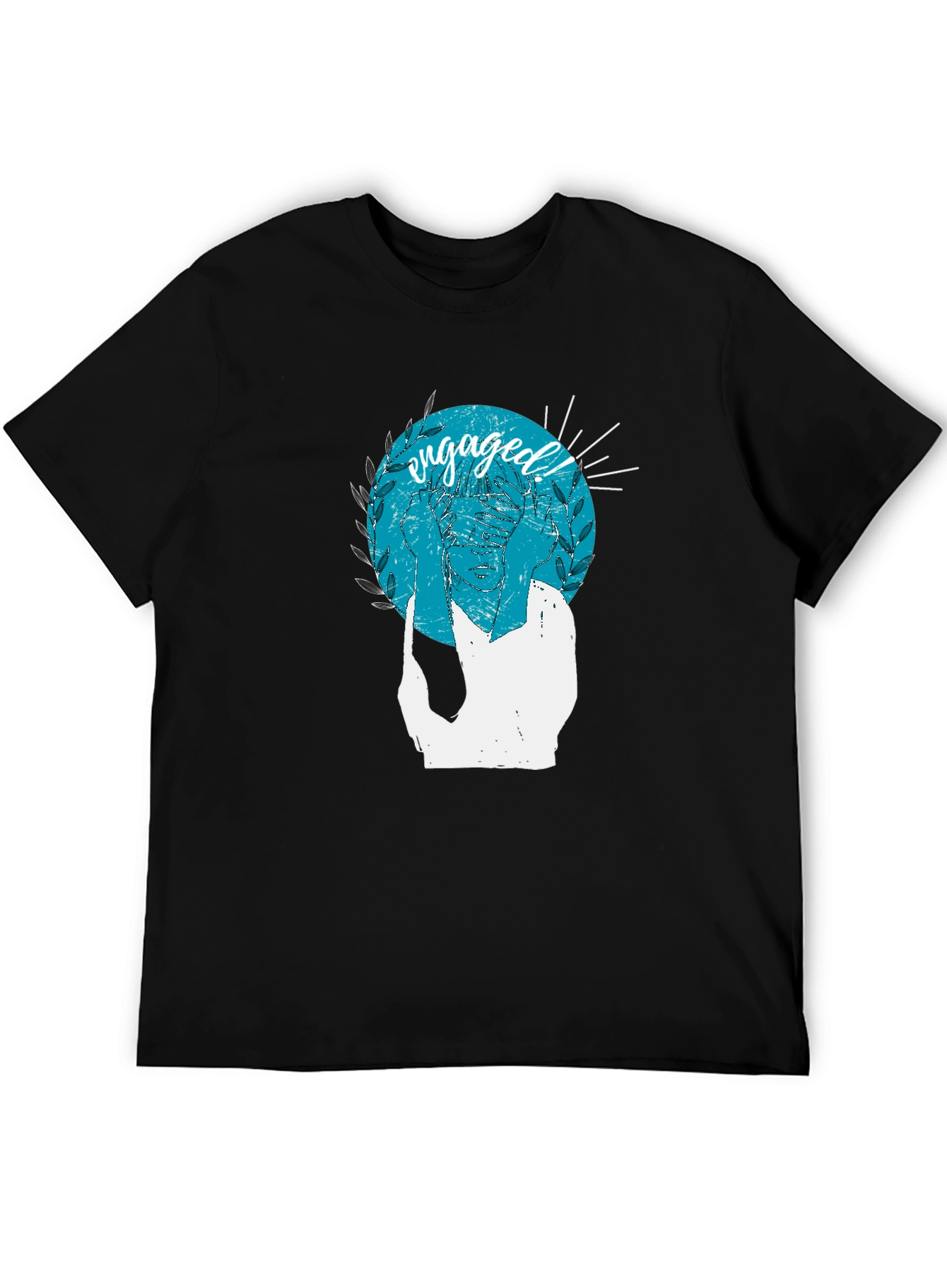 Engaged! Graphic Tee - Soft Cotton Blend
