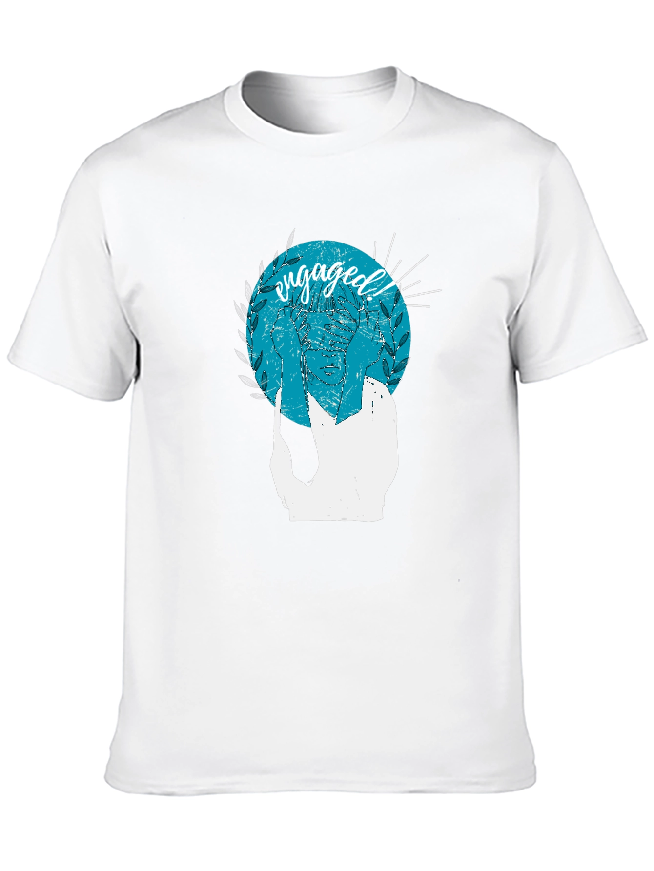 Engaged! Graphic Tee - Soft Cotton Blend