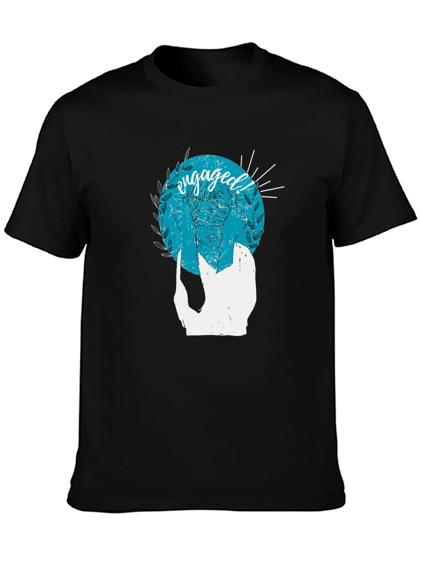 Engaged! Graphic Tee - Soft Cotton Blend
