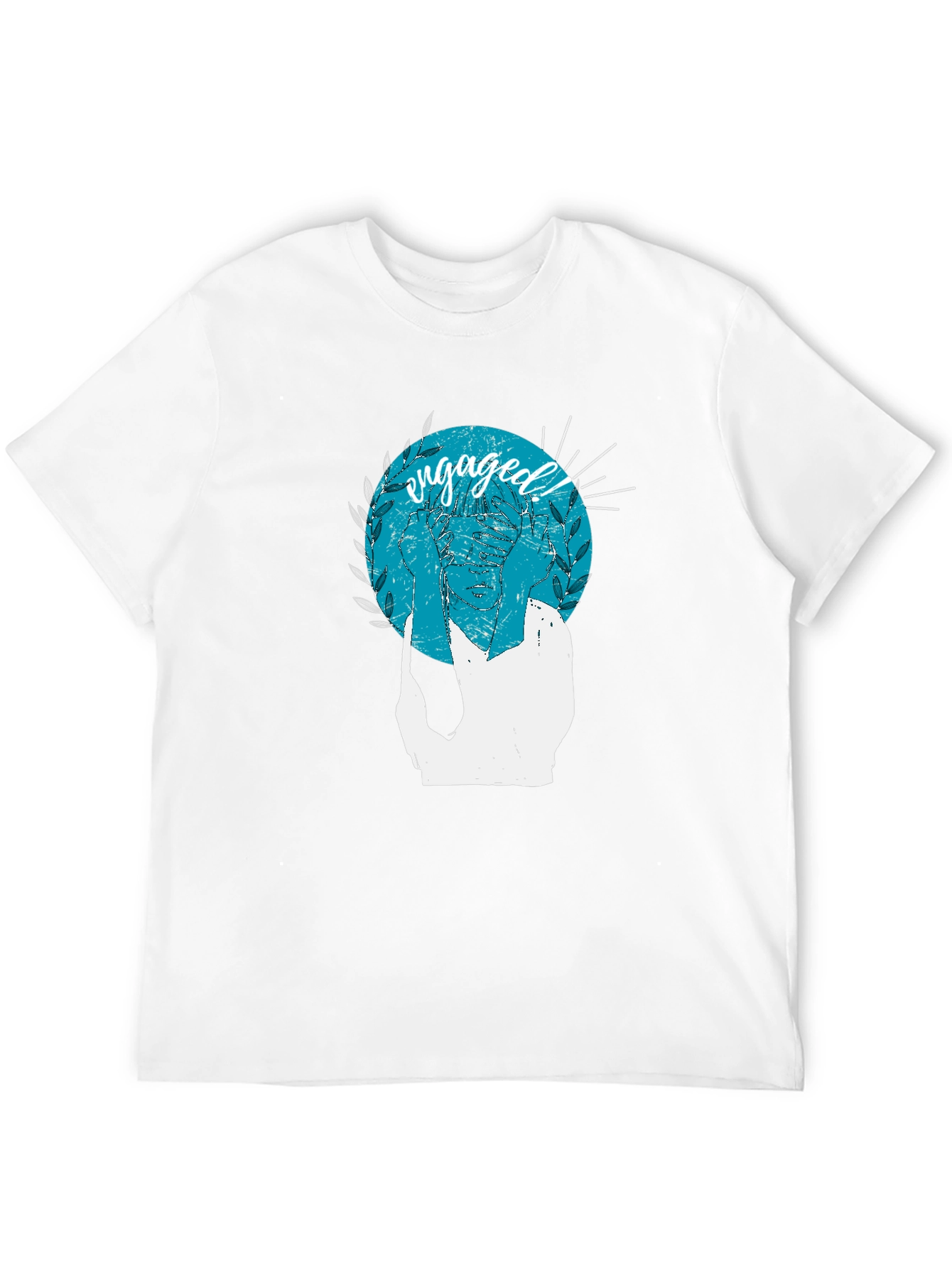 Engaged! Graphic Tee - Soft Cotton Blend