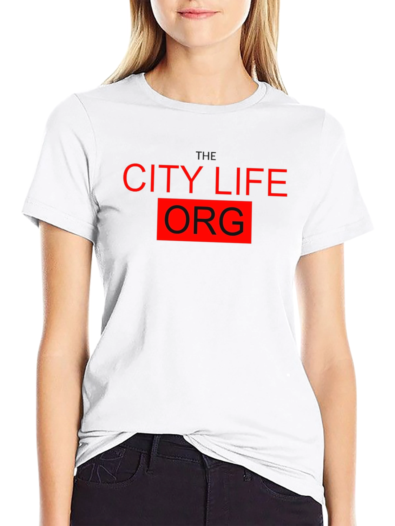 The City Life Org. Black T-Shirt