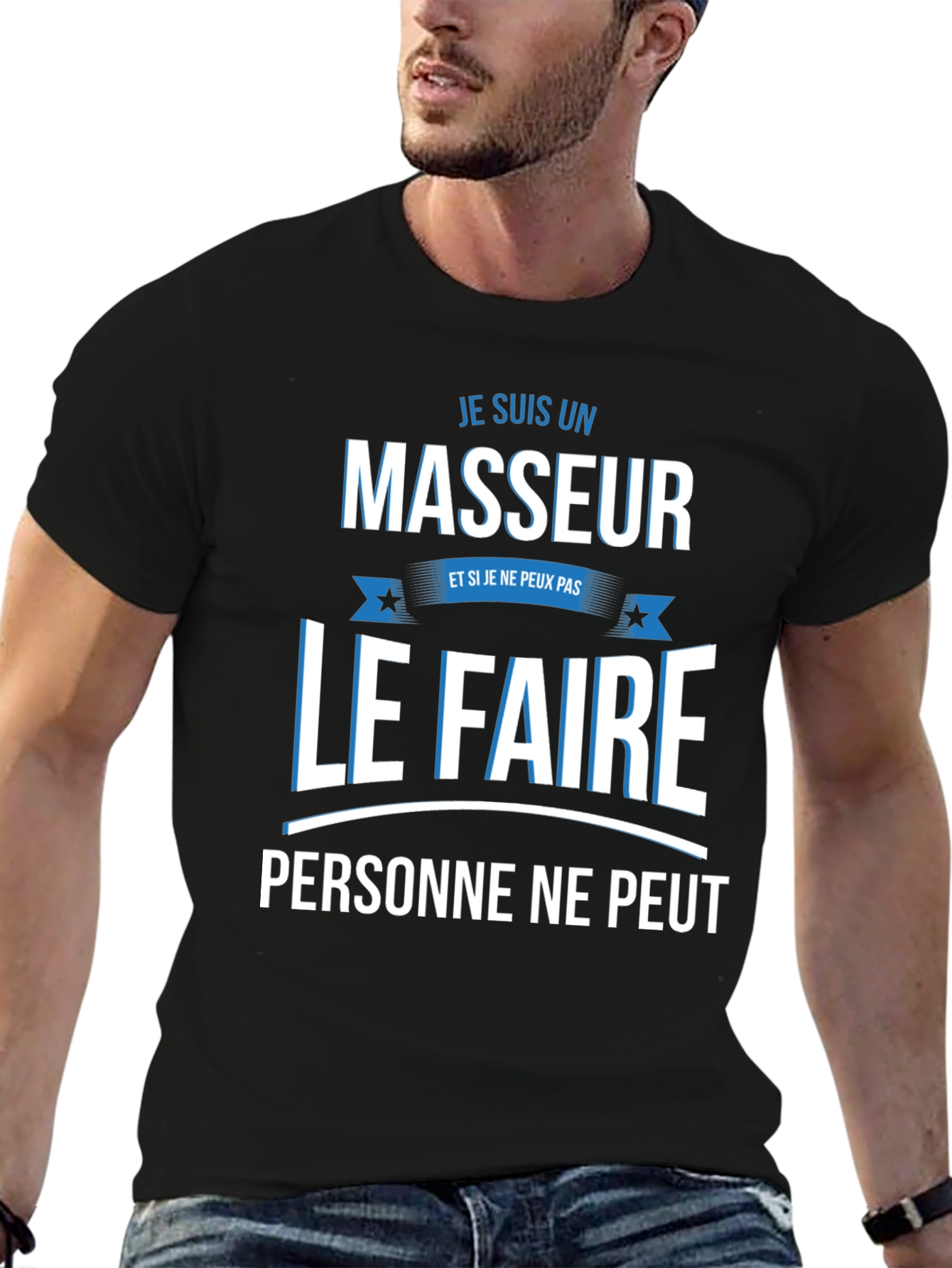 Je Suis Un Masseur Graphic Tee