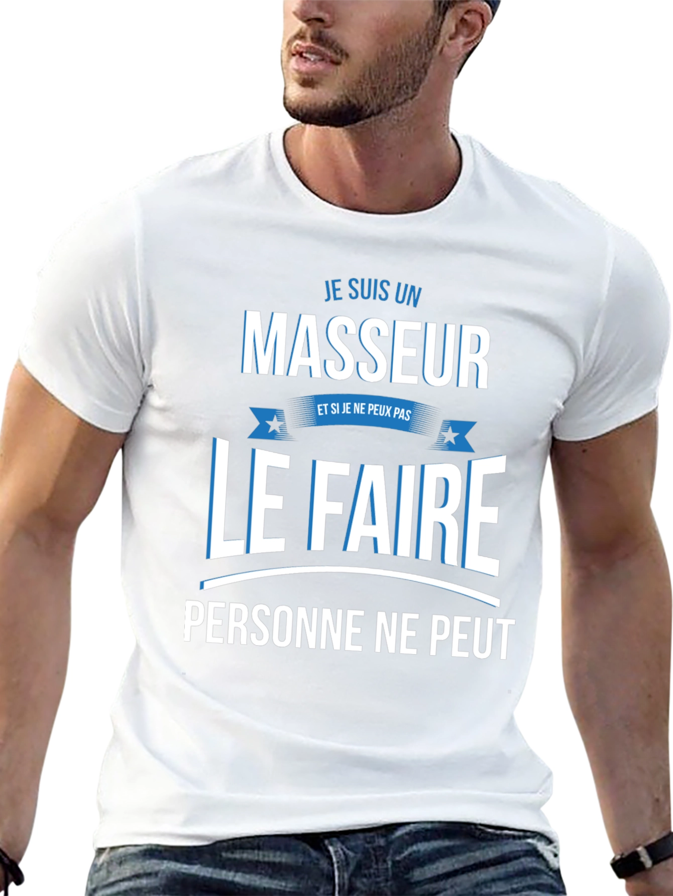Je Suis Un Masseur Graphic Tee