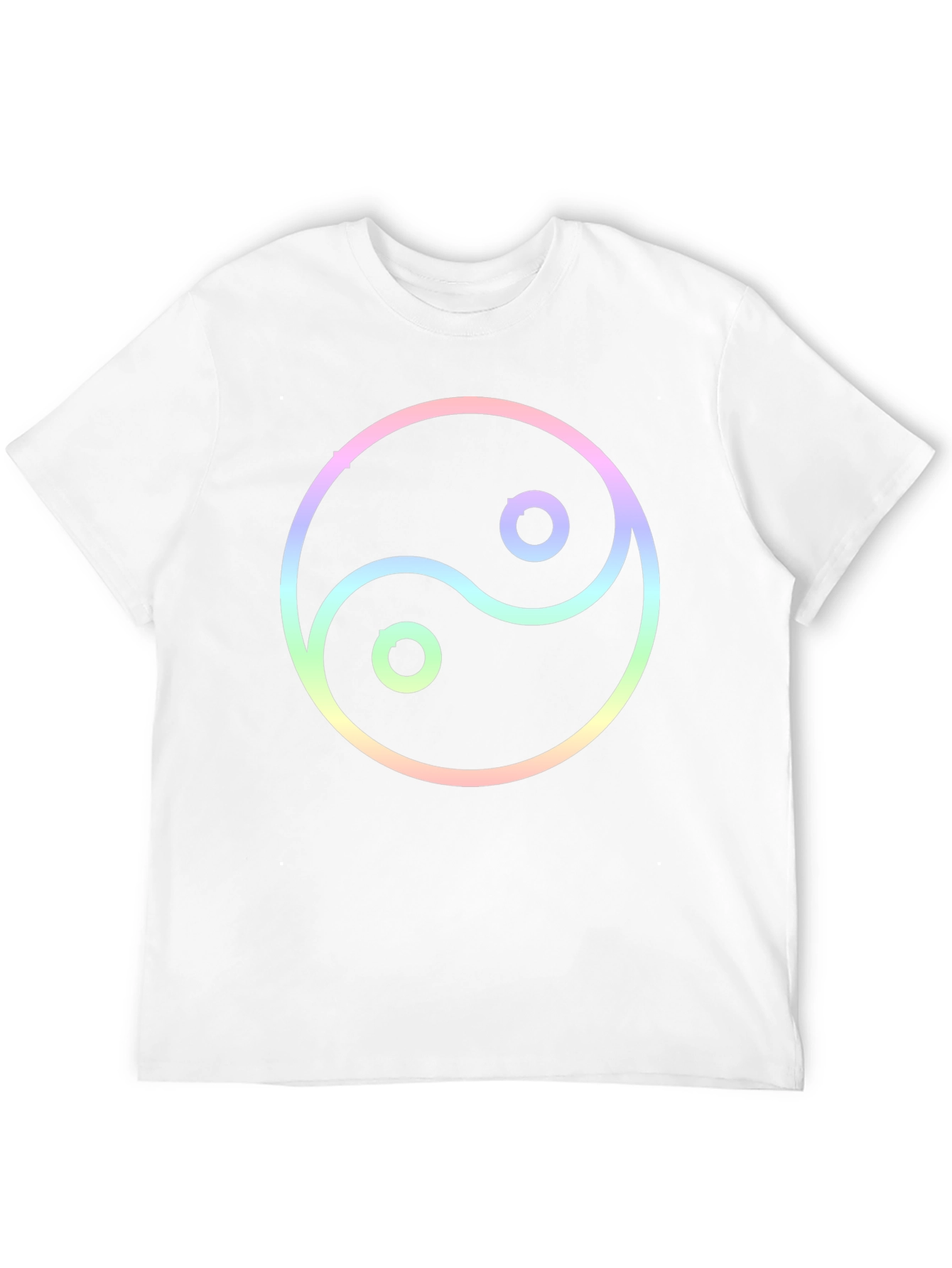 Yin Yang Graphic Black T-Shirt