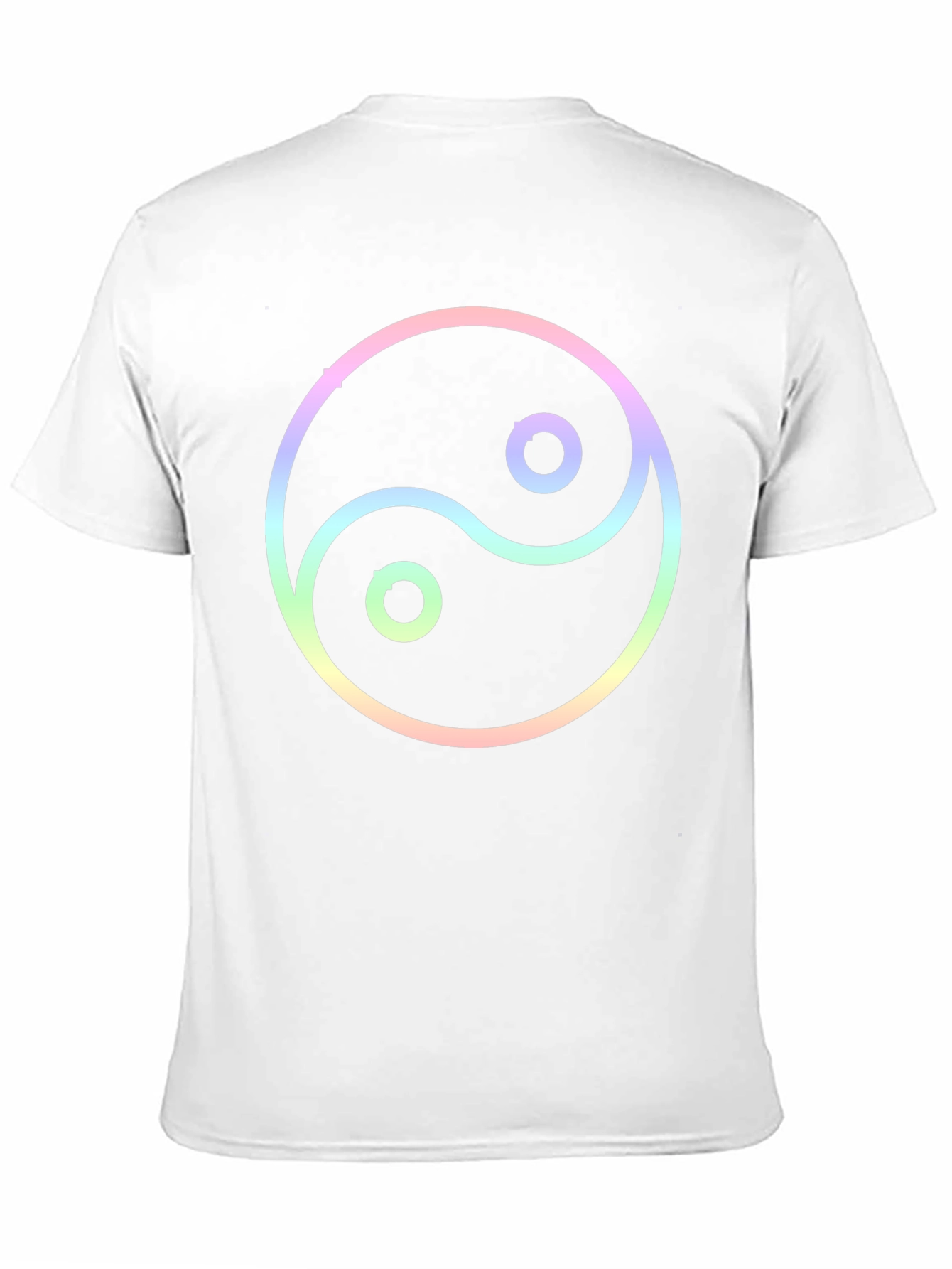 Yin Yang Graphic Black T-Shirt