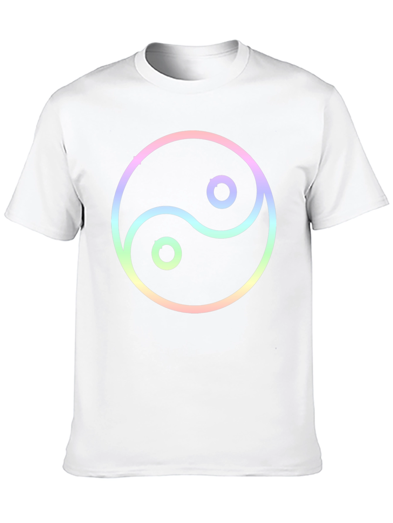 Yin Yang Graphic Black T-Shirt