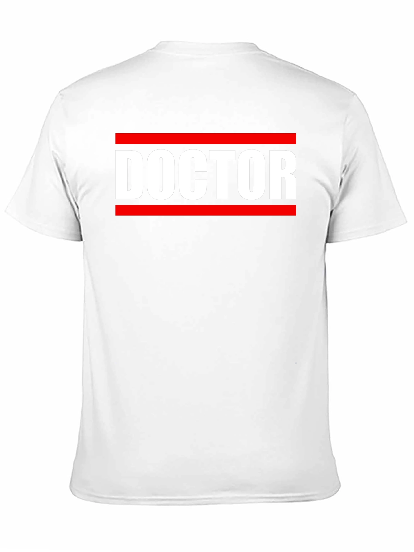 Doctor Graphic T-Shirt - Black Crew Neck Tee