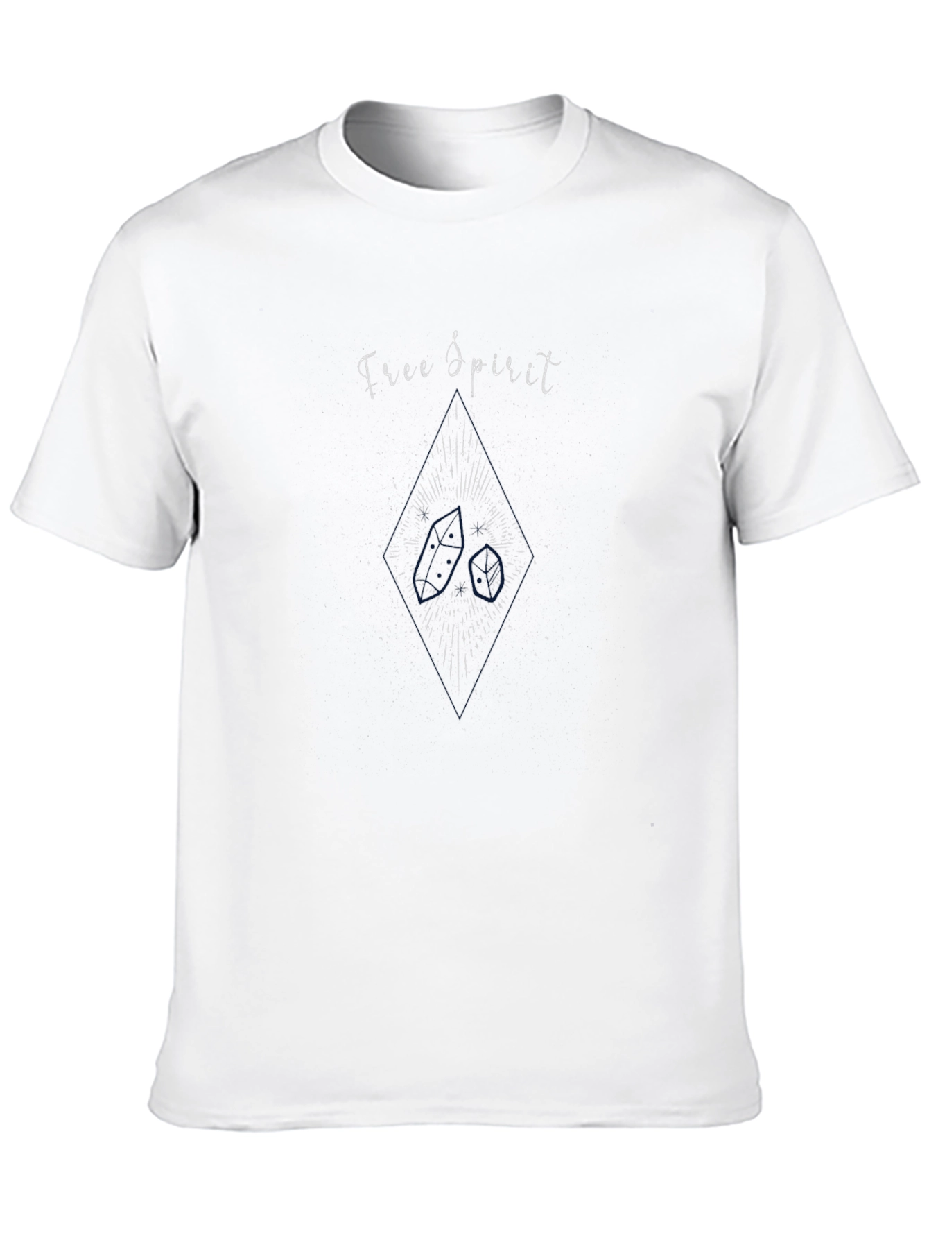 Free Spirit Graphic Black T-Shirt