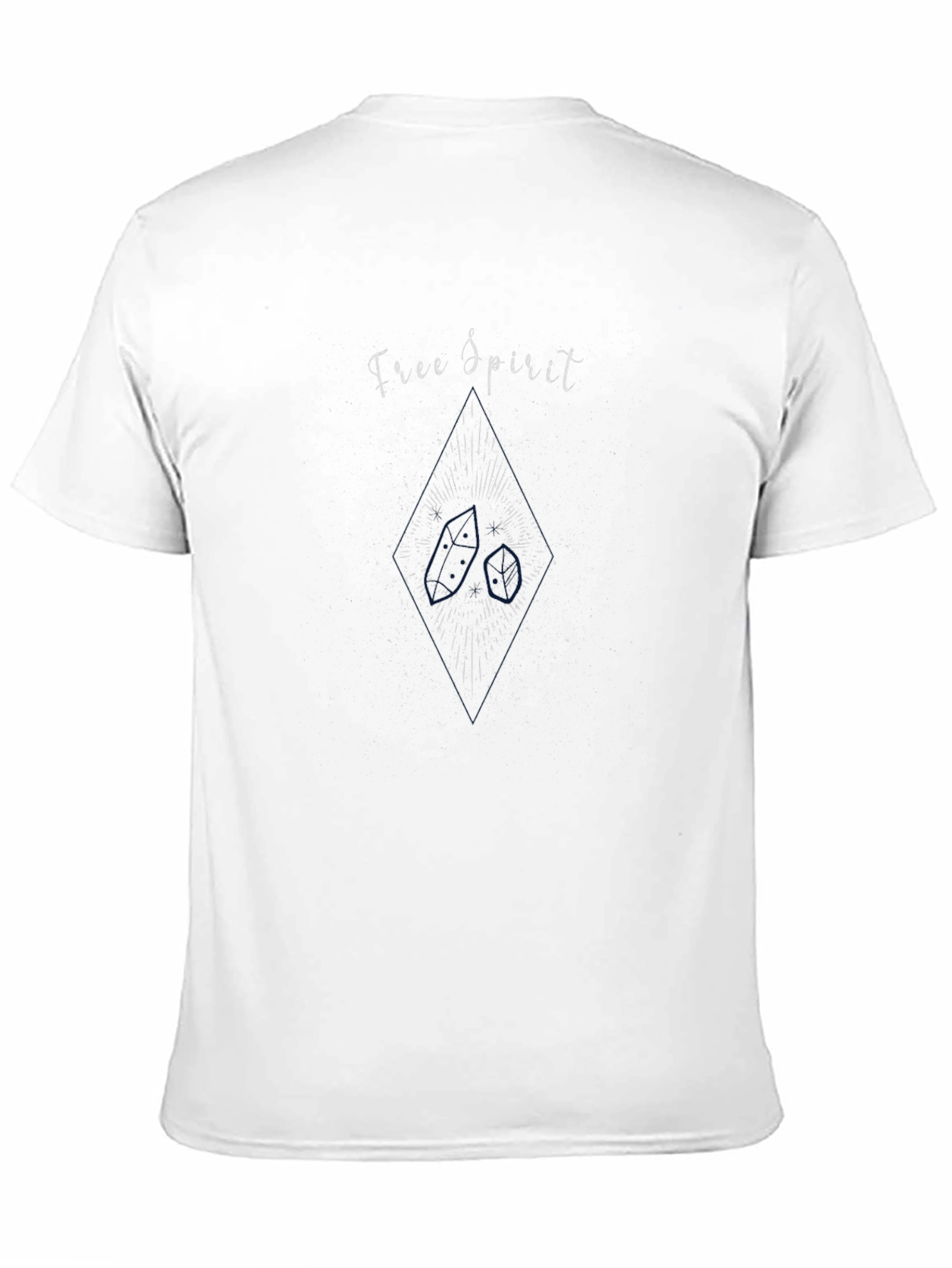 Free Spirit Graphic Black T-Shirt