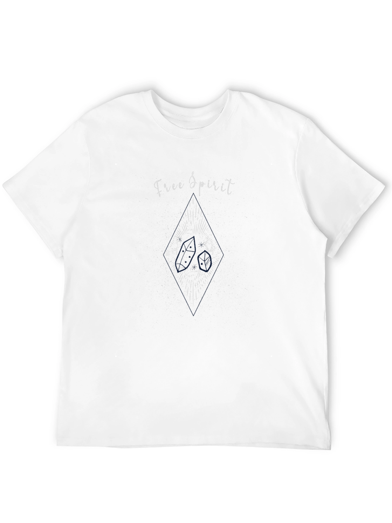 Free Spirit Graphic Black T-Shirt