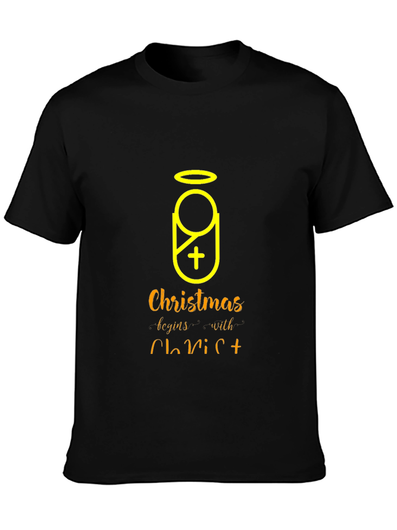 Christmas Begins with Christ T-Shirt