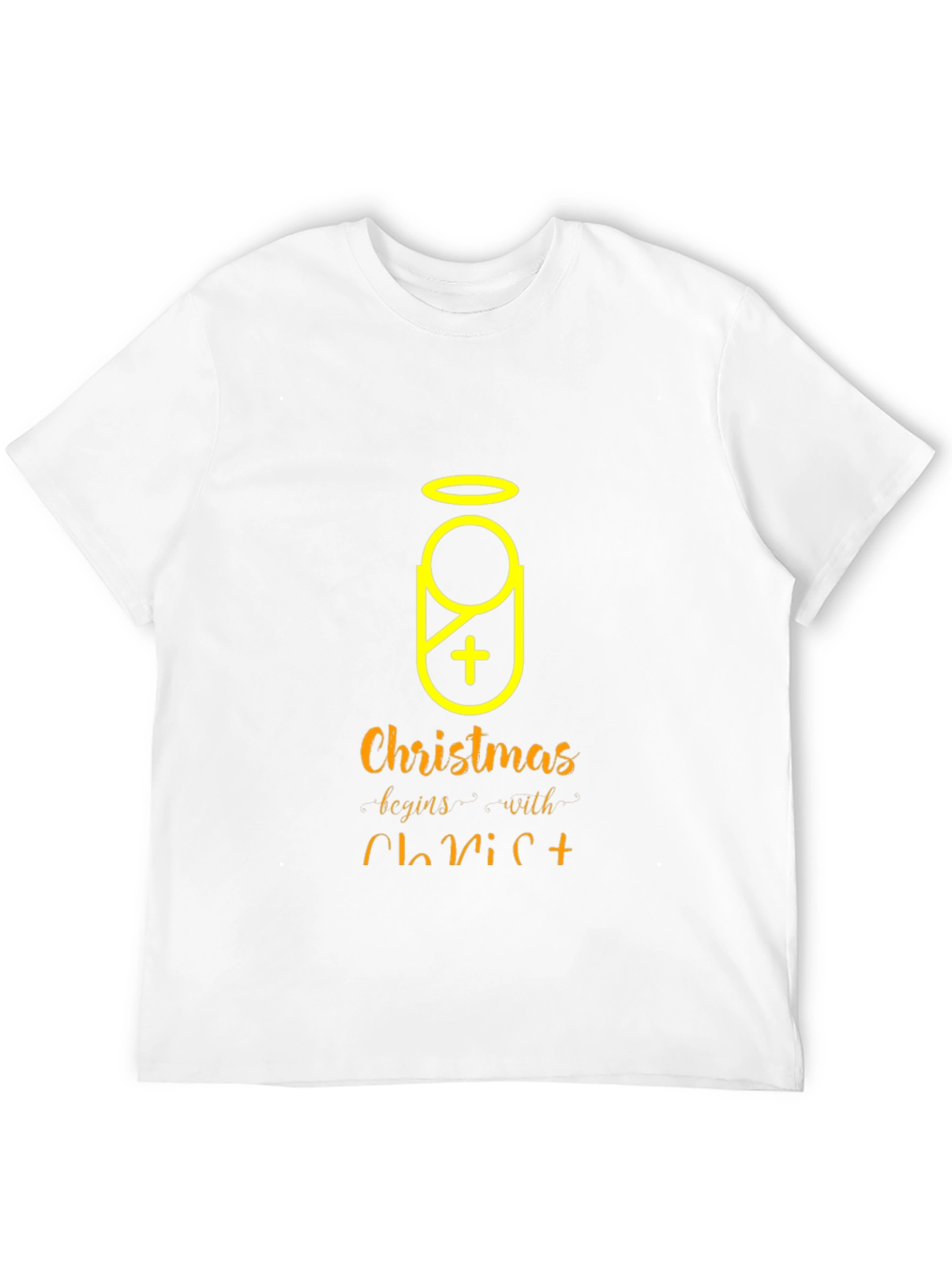 Christmas Begins with Christ T-Shirt