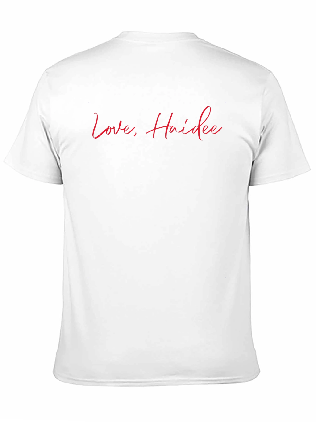 Love Haidee Graphic Tee - Stylish Black T-Shirt