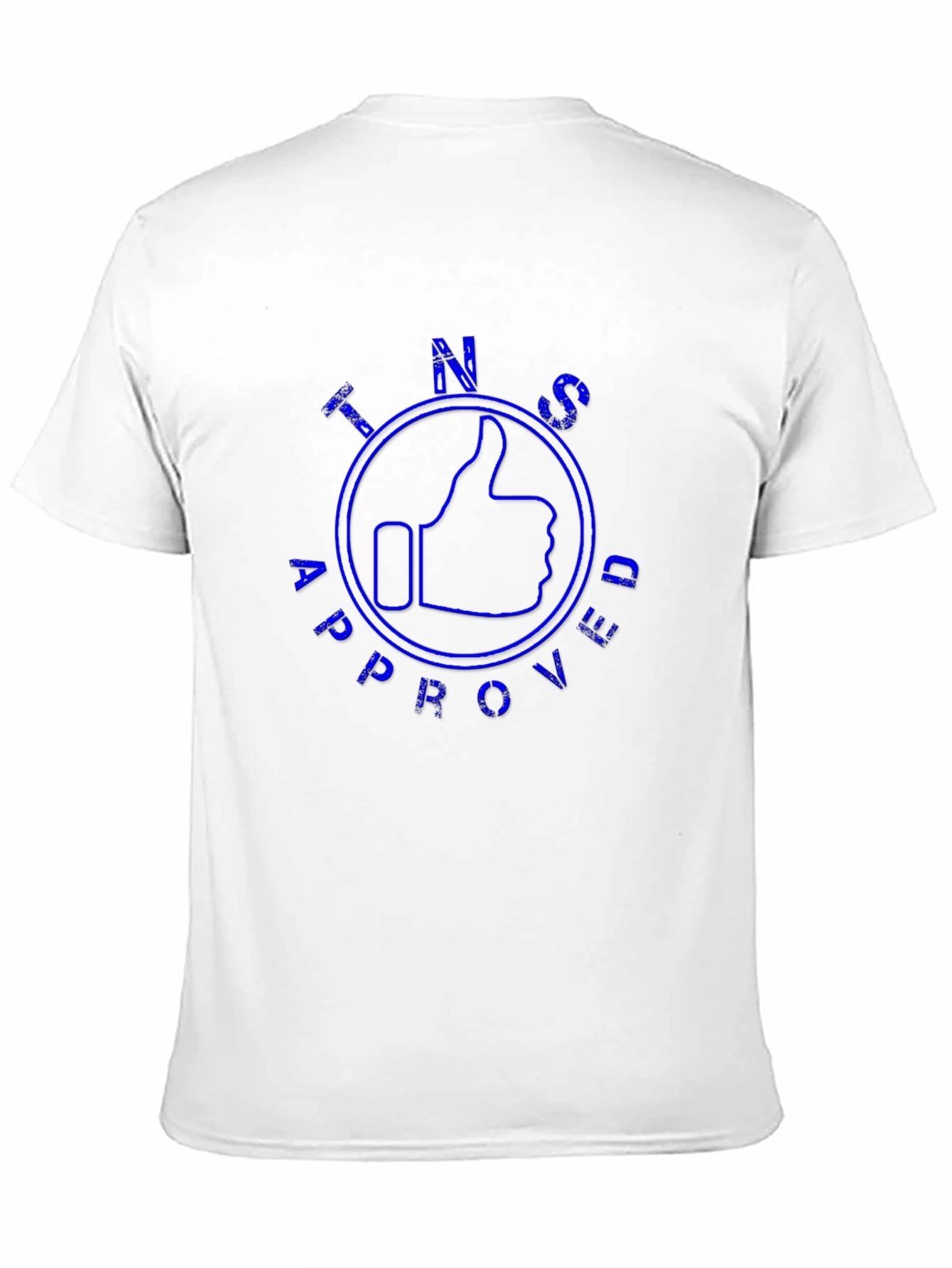TINS Approved Graphic T-Shirt - Mens Black Tee