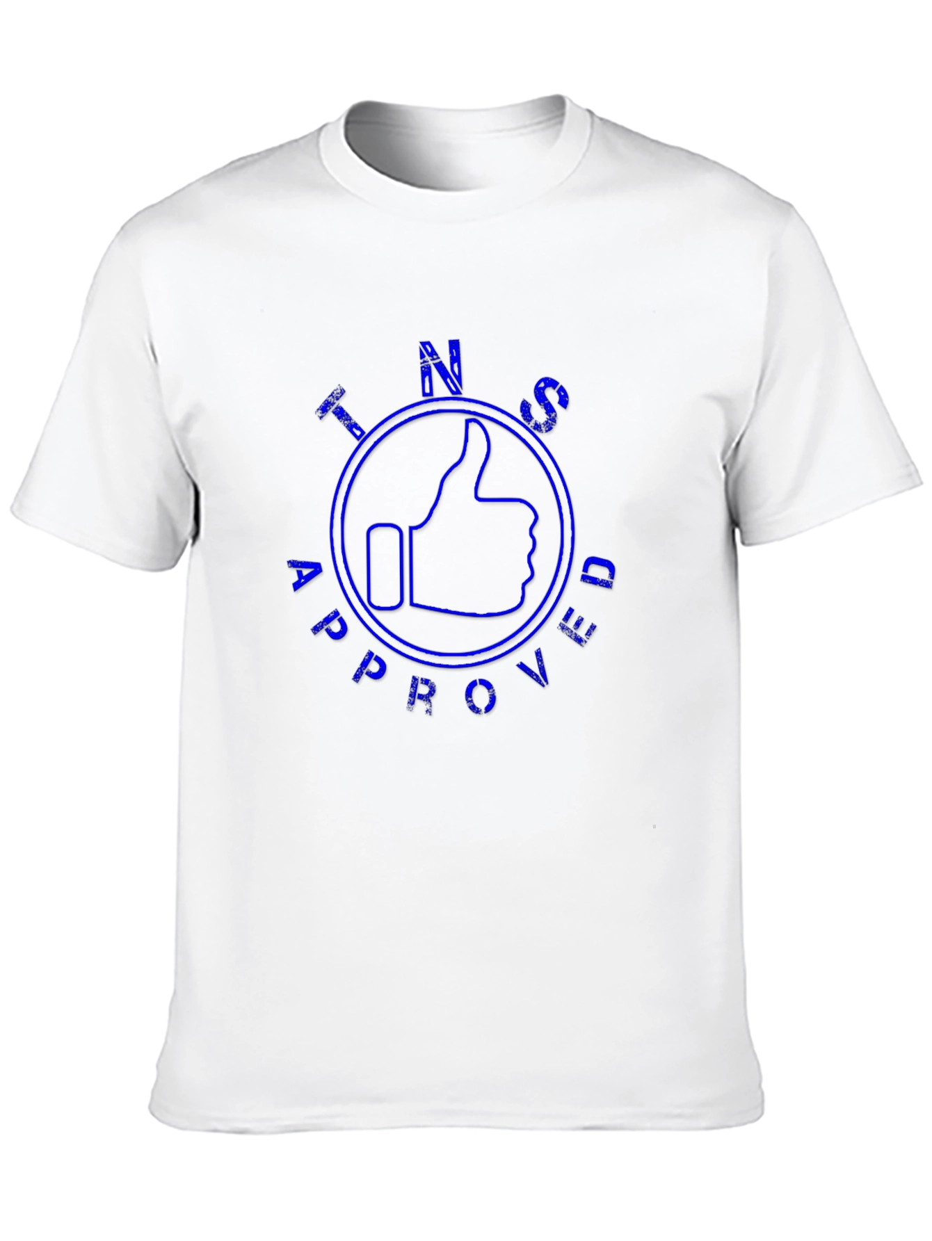 TINS Approved Graphic T-Shirt - Mens Black Tee
