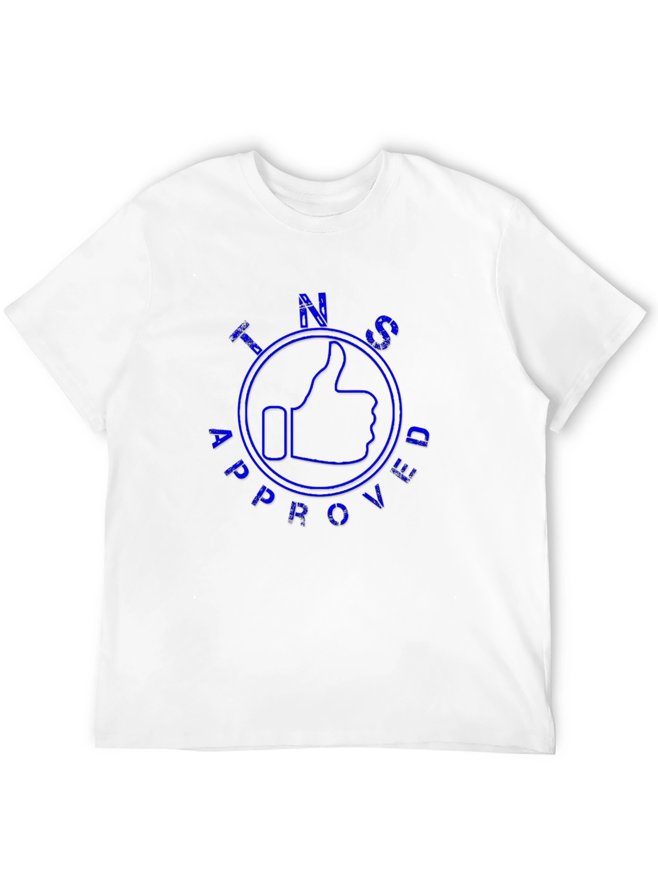 TINS Approved Graphic T-Shirt - Mens Black Tee
