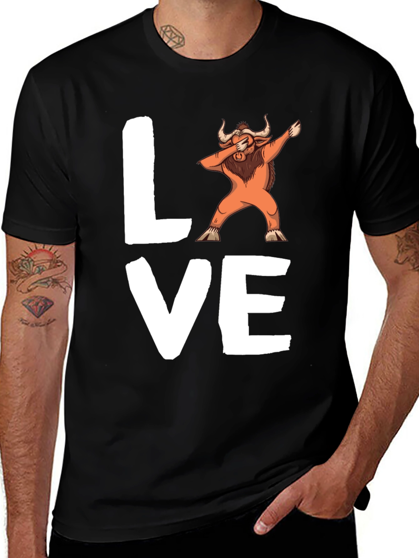 Love Minotaur Graphic Tee