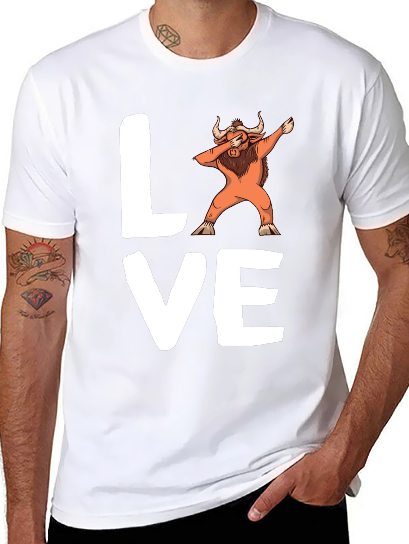 Love Minotaur Graphic Tee